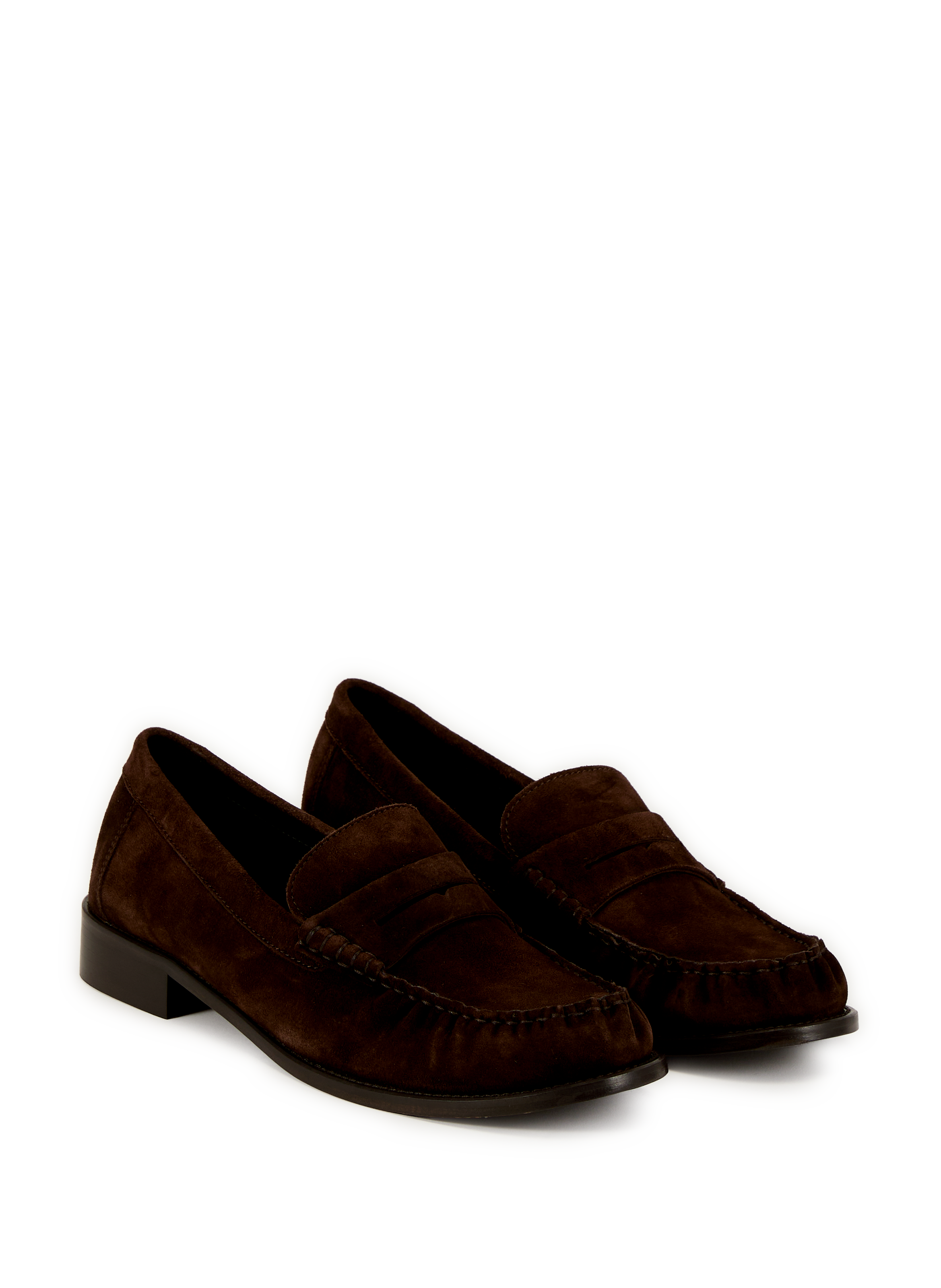 Leather Dylan moccasins PARIS TEXAS Brown