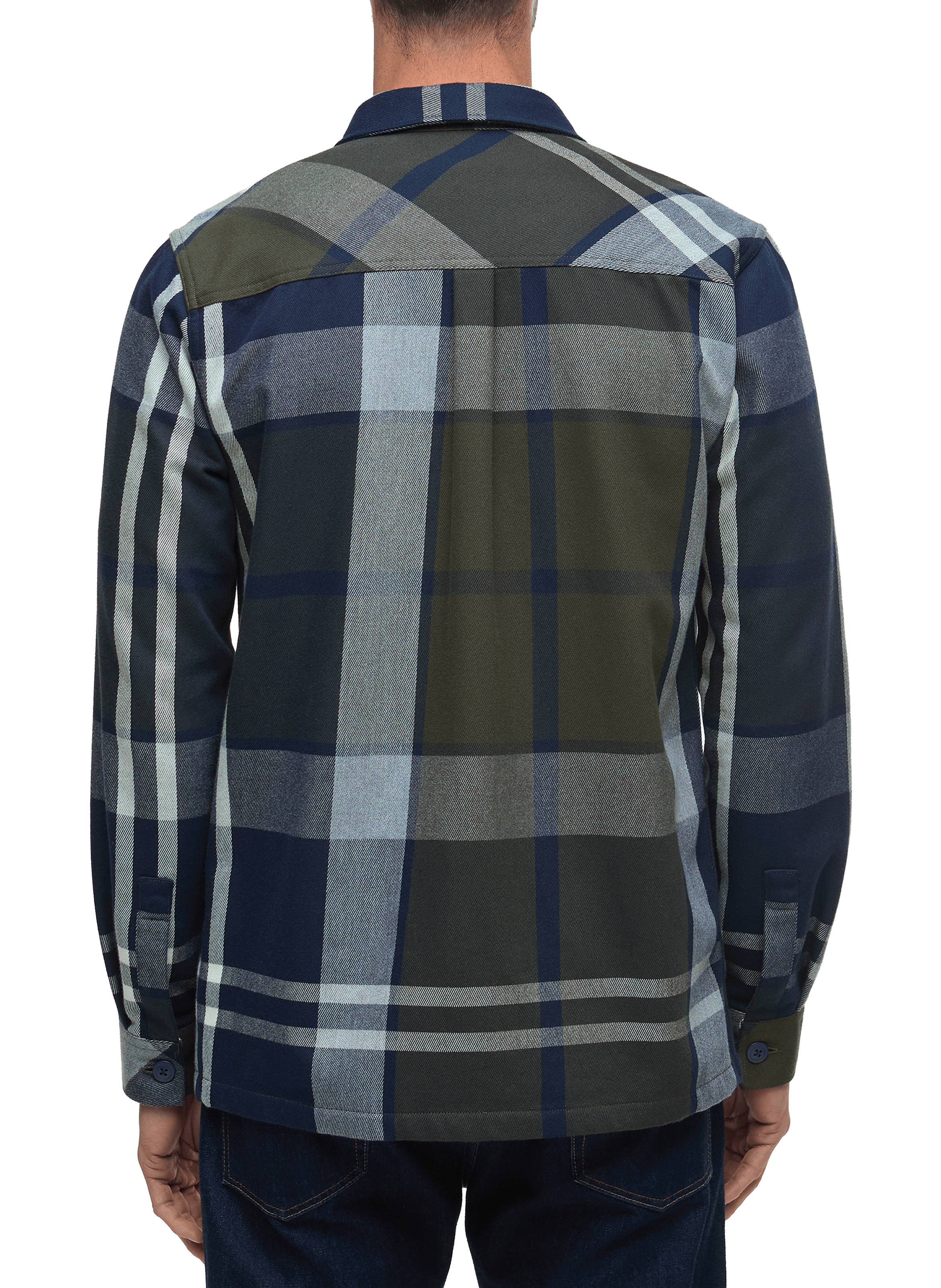 Veste légère zippée en coton BARBOUR Multicolore