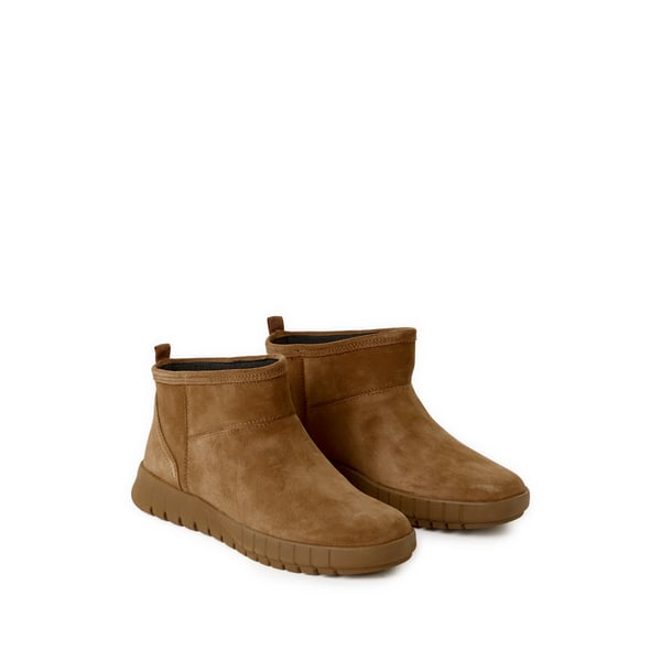 Geox Boots Aspect Daim En Cuir In Brown