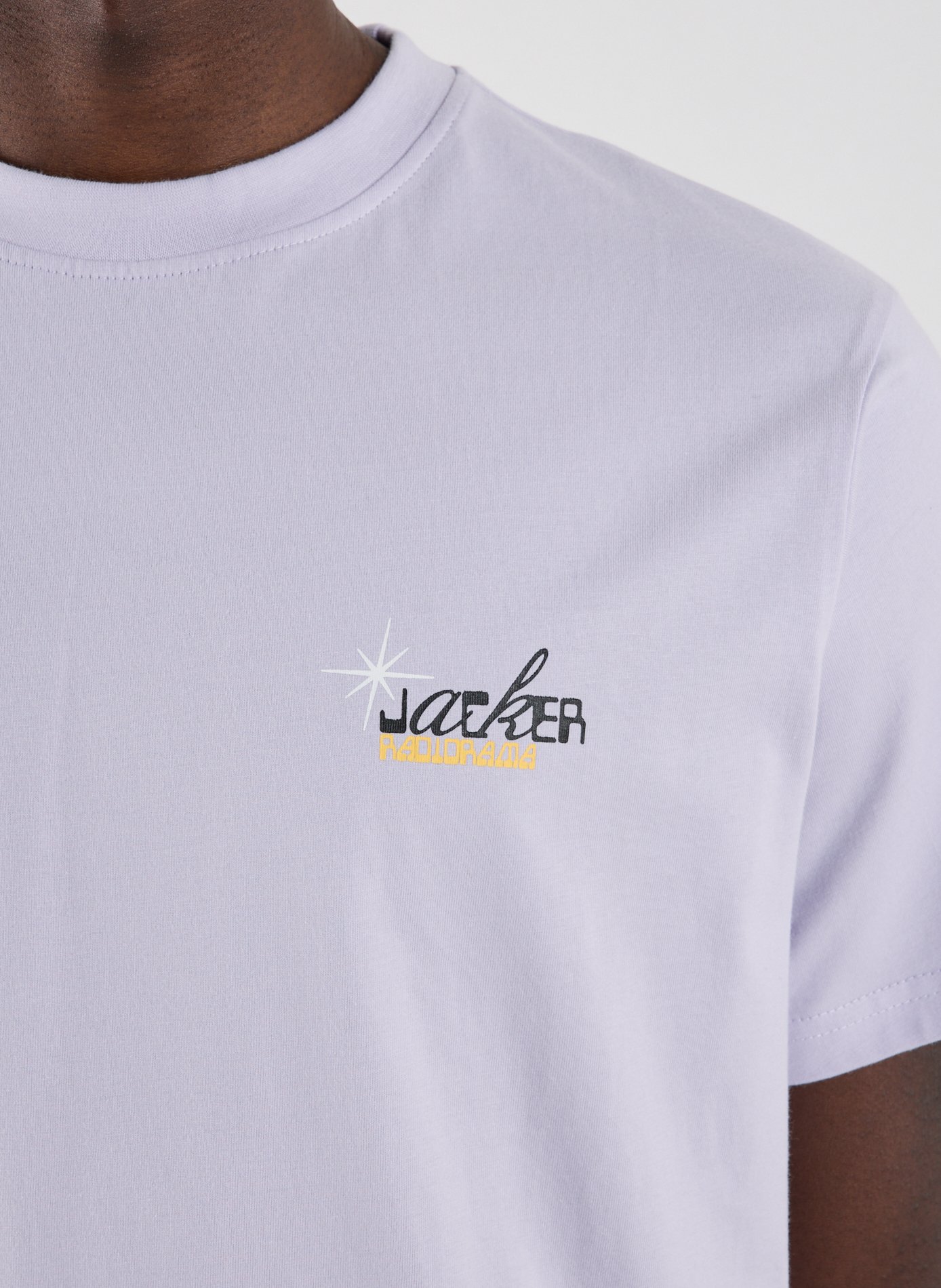 T-shirt en coton JACKER. Violet
