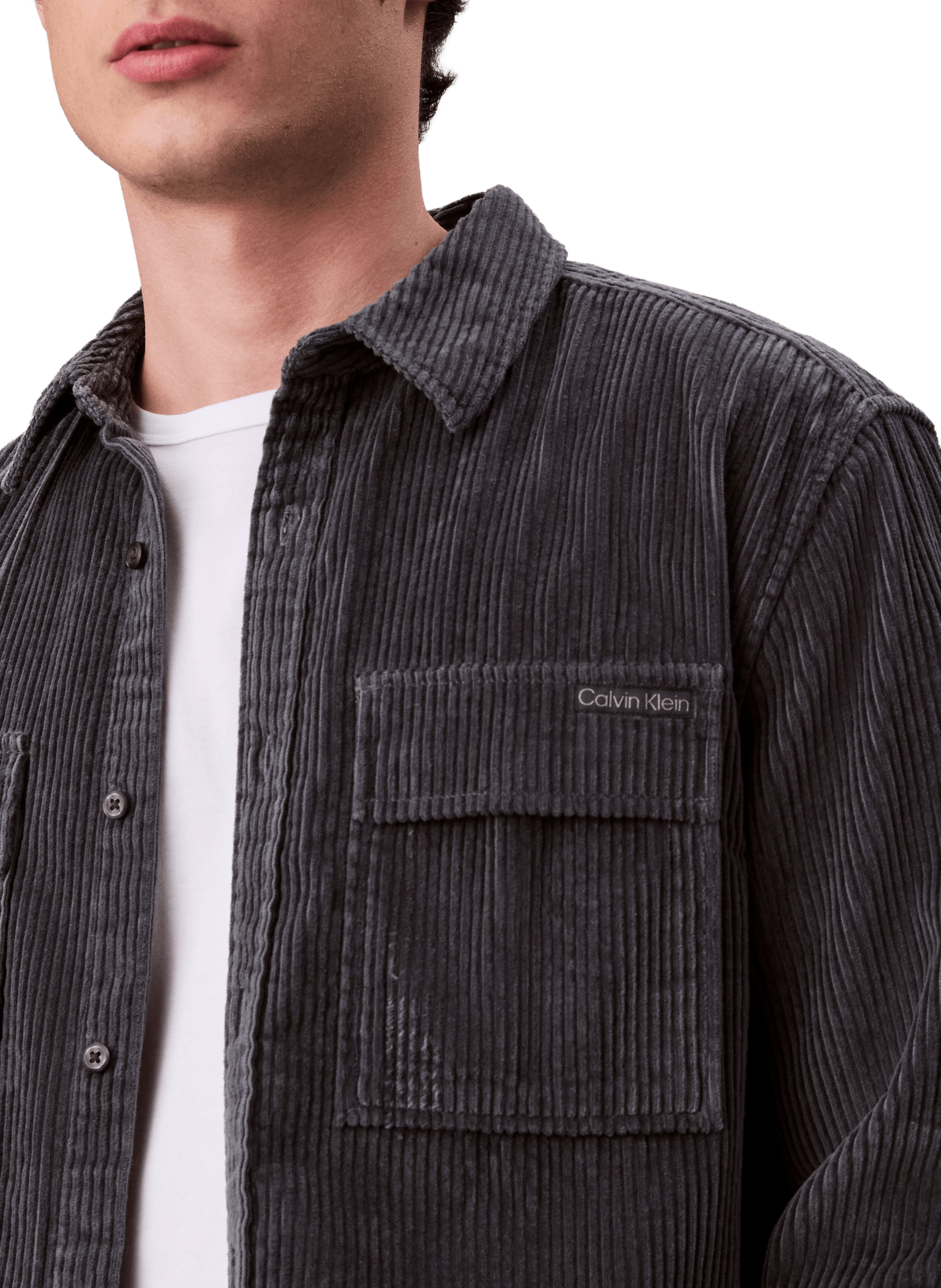 Corduroy shirt CALVIN KLEIN Blue