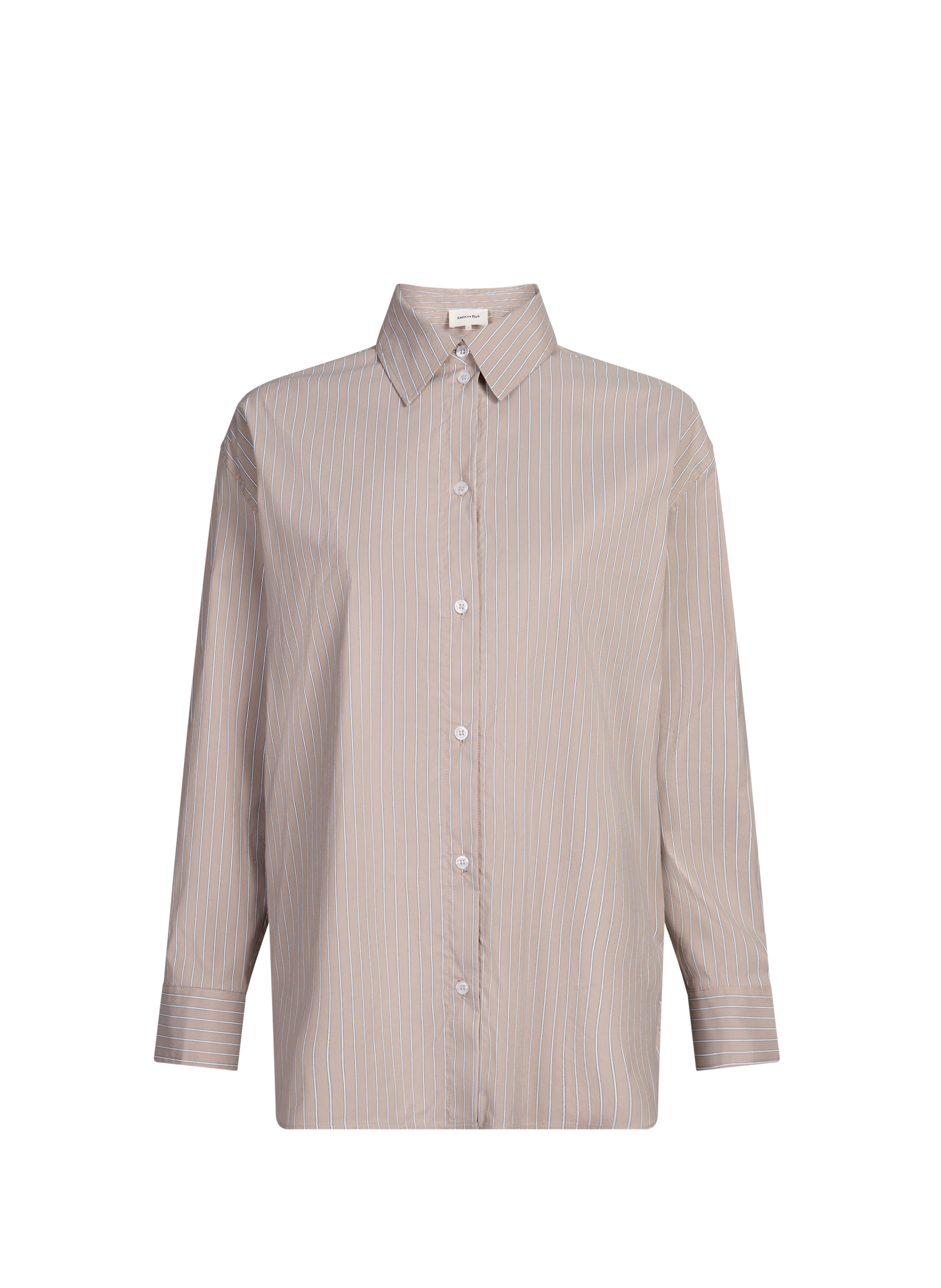 Chemise à rayures Allow SAISON 1865 Beige