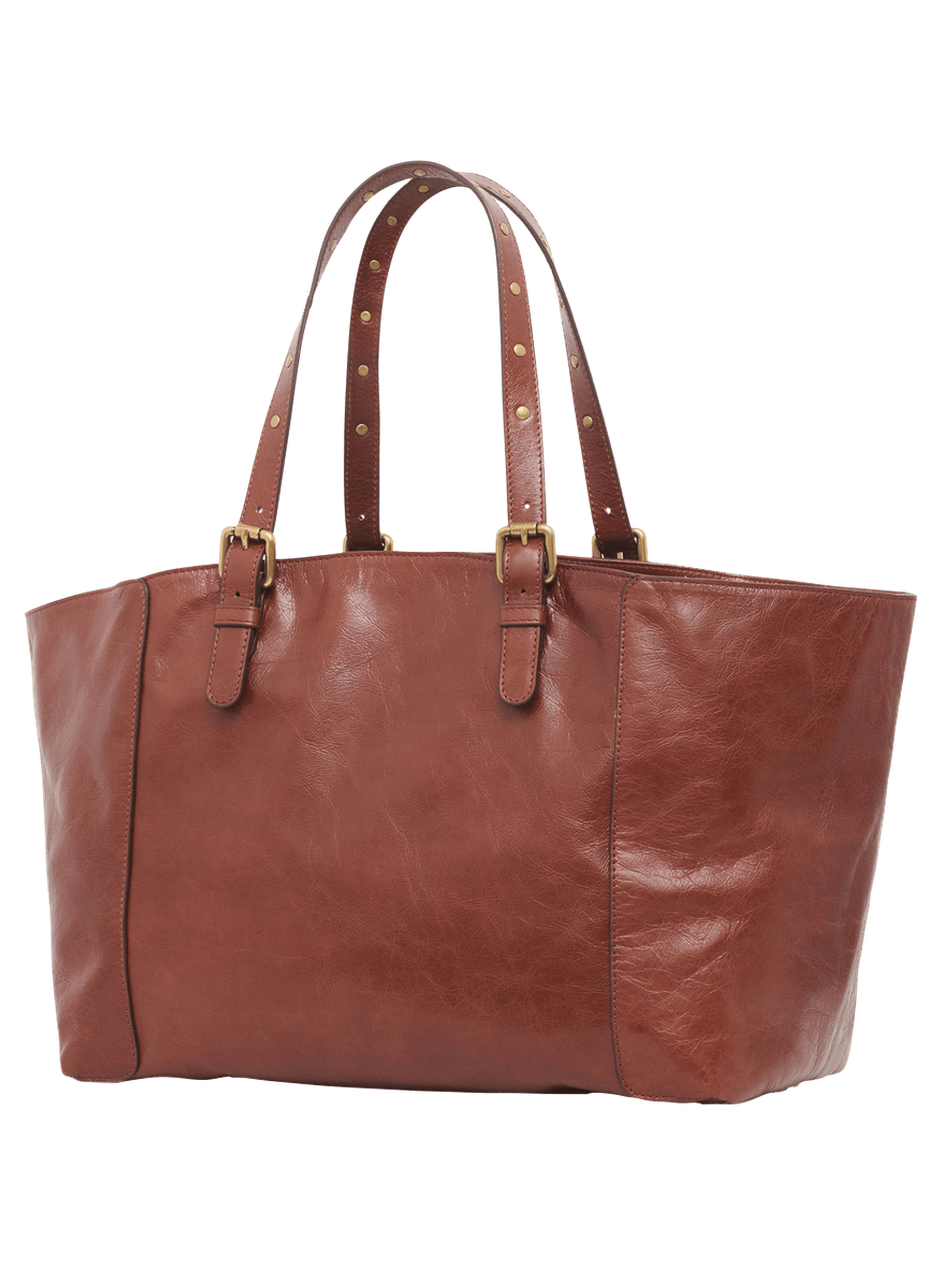 Cabas en cuir effet froissé - simple bag GERARD DAREL Marron