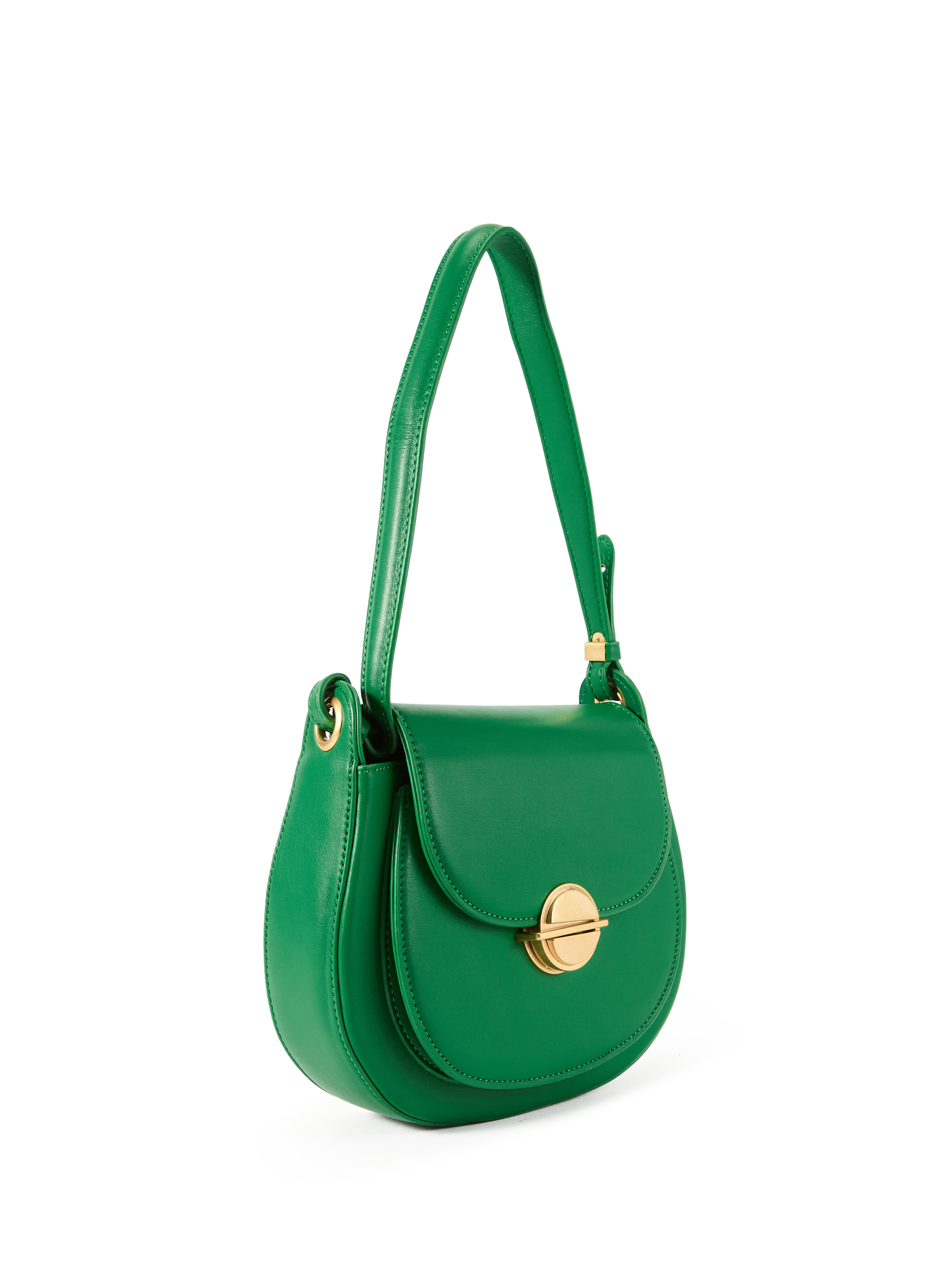 Crossbody messenger bag AU PRINTEMPS PARIS Green