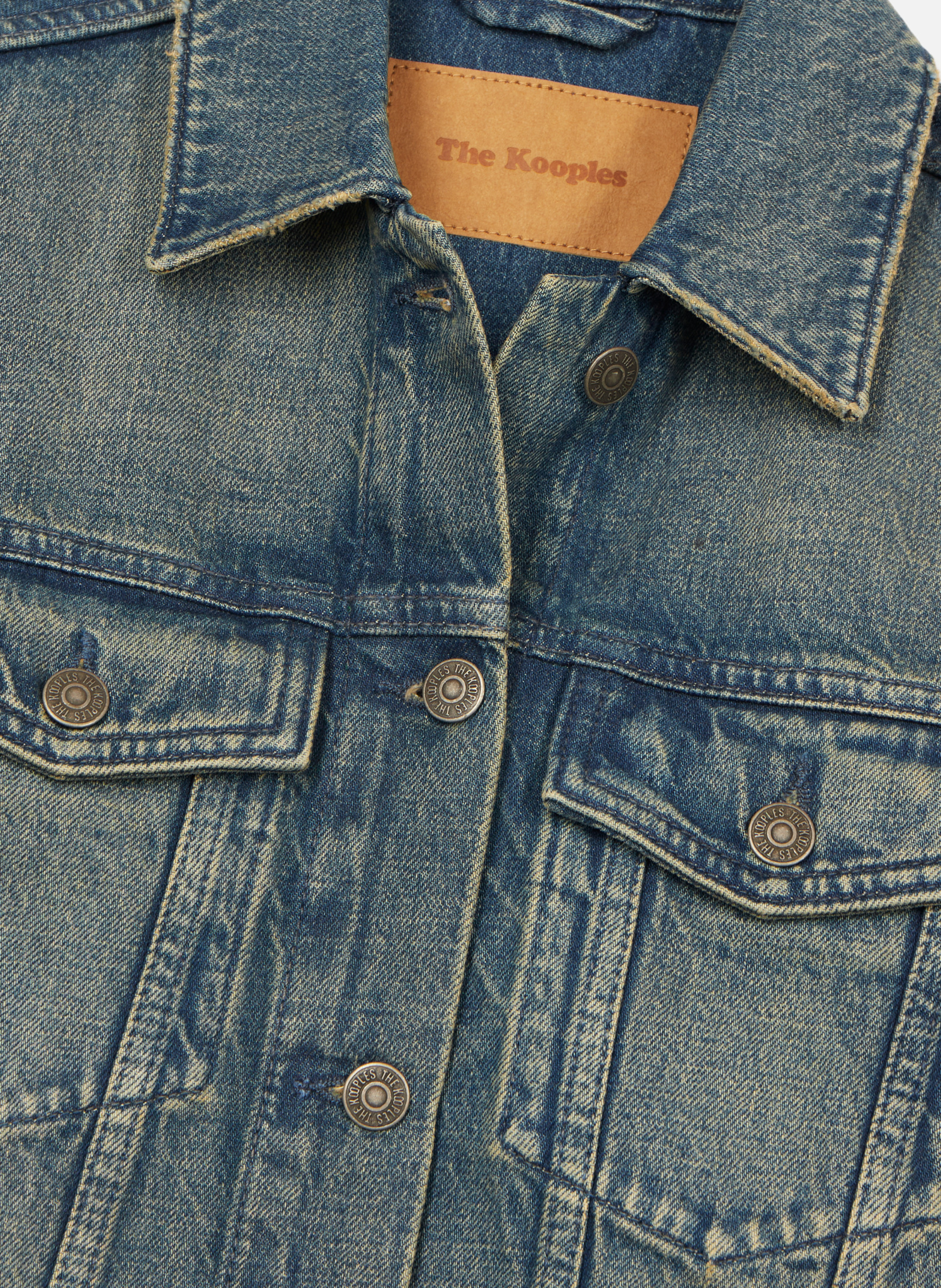 Blouson en denim THE KOOPLES Bleu