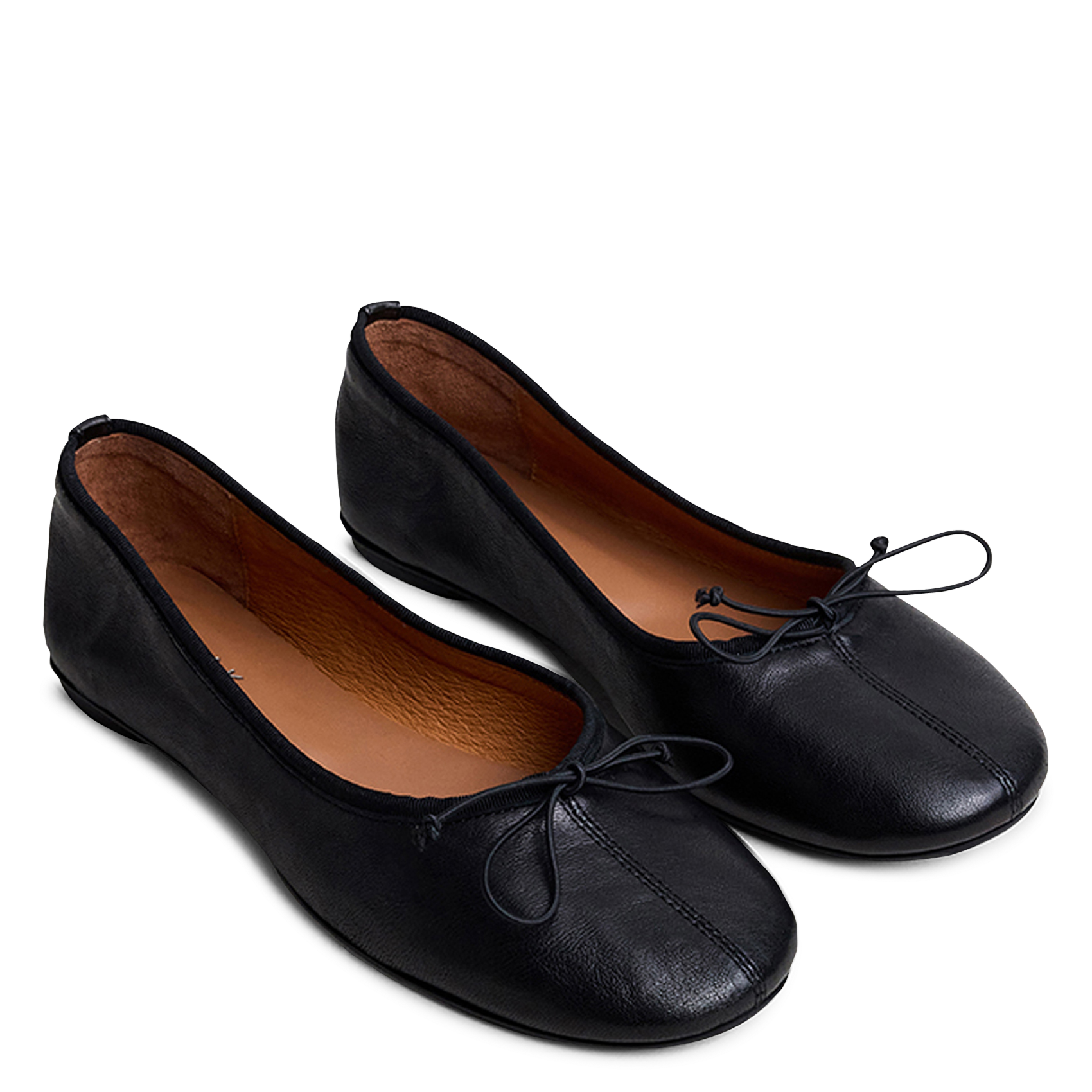 Ballerines en cuir dallette JONAK Blanc