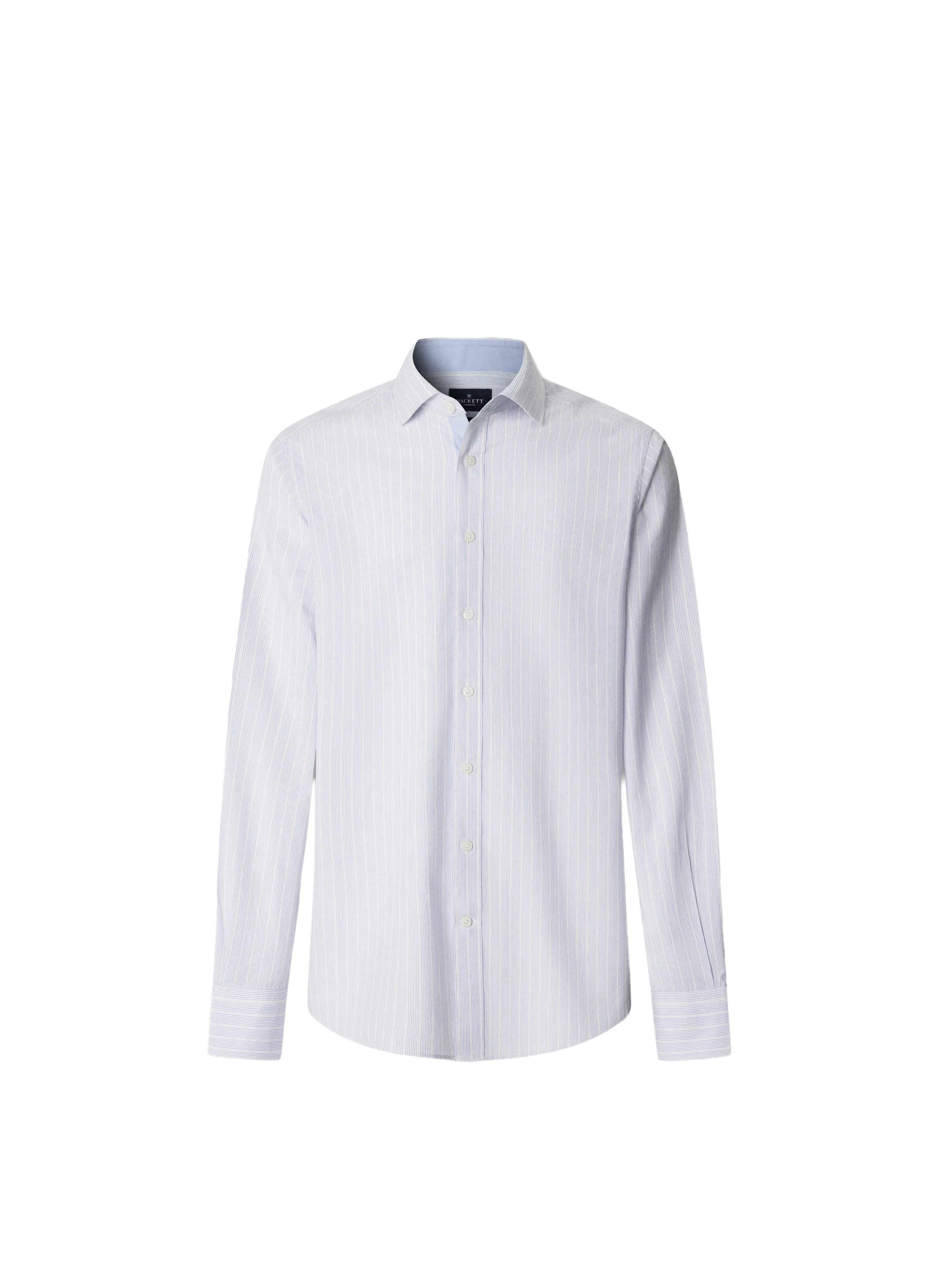 Chemise à rayures en coton mélangé HACKETT Rose