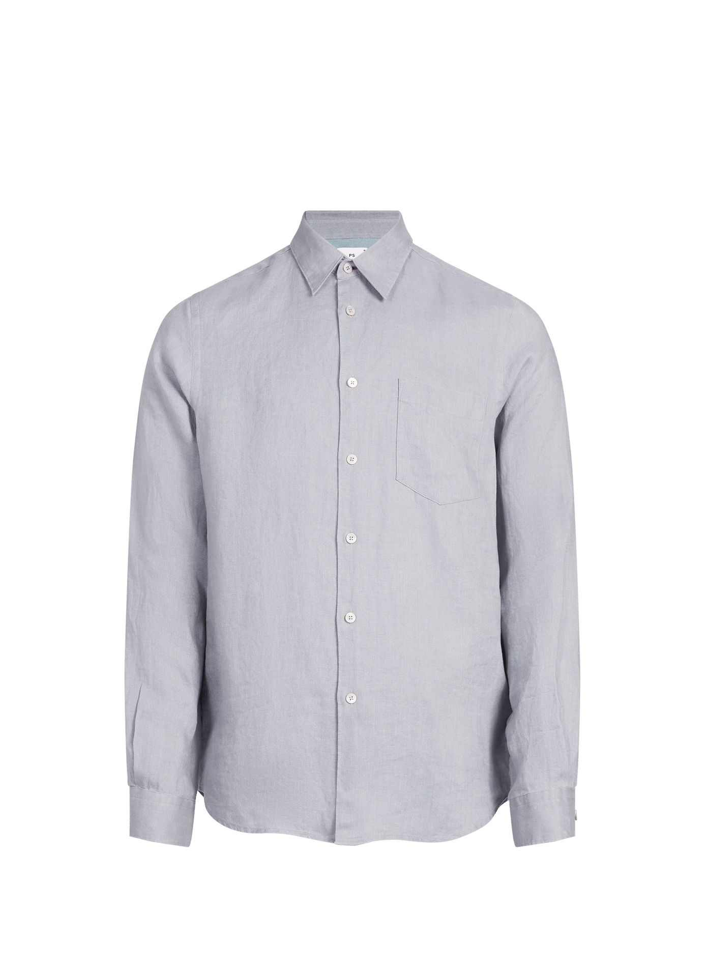 Straight linen shirt EDEN PARK Yellow