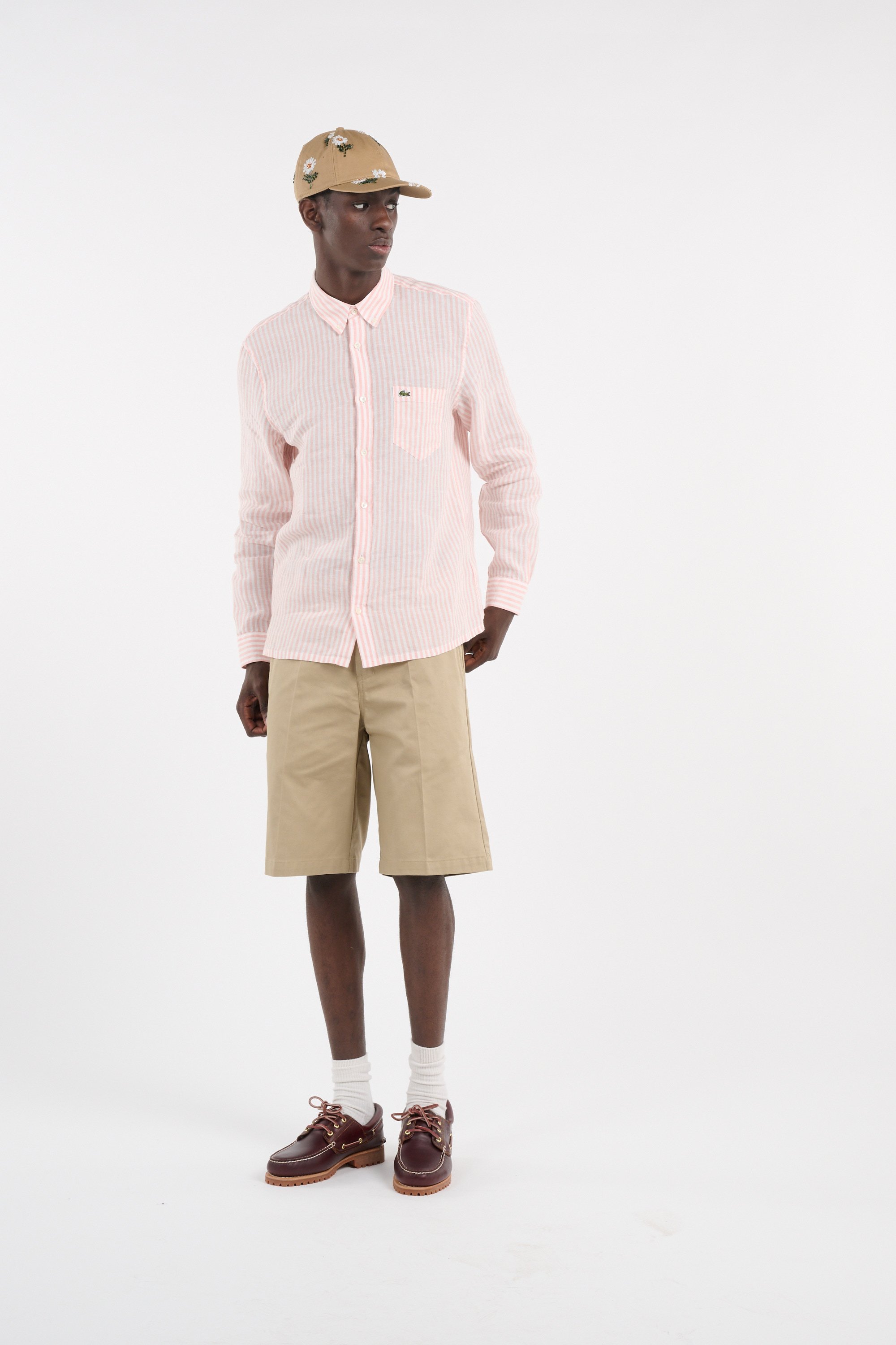 Chemise chemise casual manches lo LACOSTE Multicolore