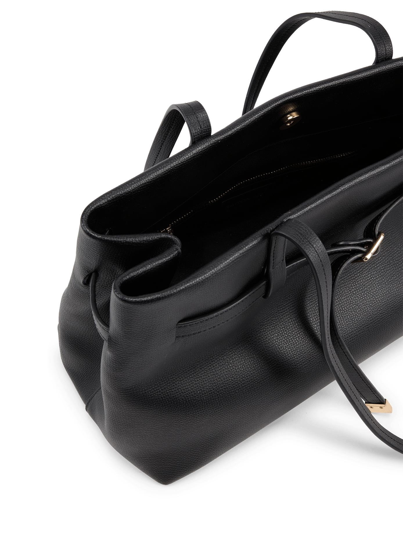 Sac porté épaule Ilen en cuir SAISON 1865 Noir