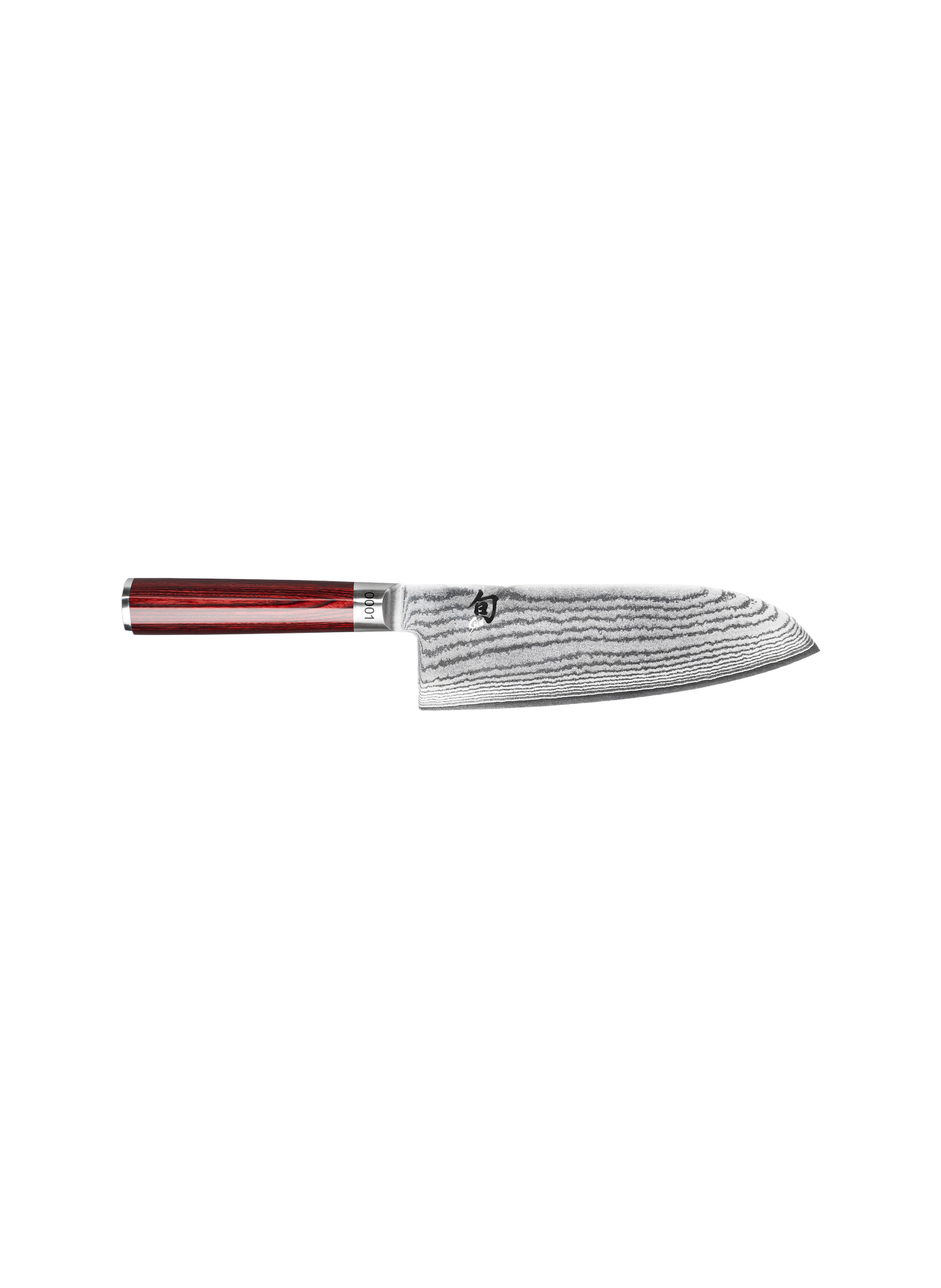 Grande Santoku knife in acciaio KAI Nessun colore