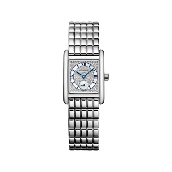Montre quartz Longines DolceVita 2023 en acier inoxydable Montre quartz Longines DolceVita 2023 en acier inoxydable