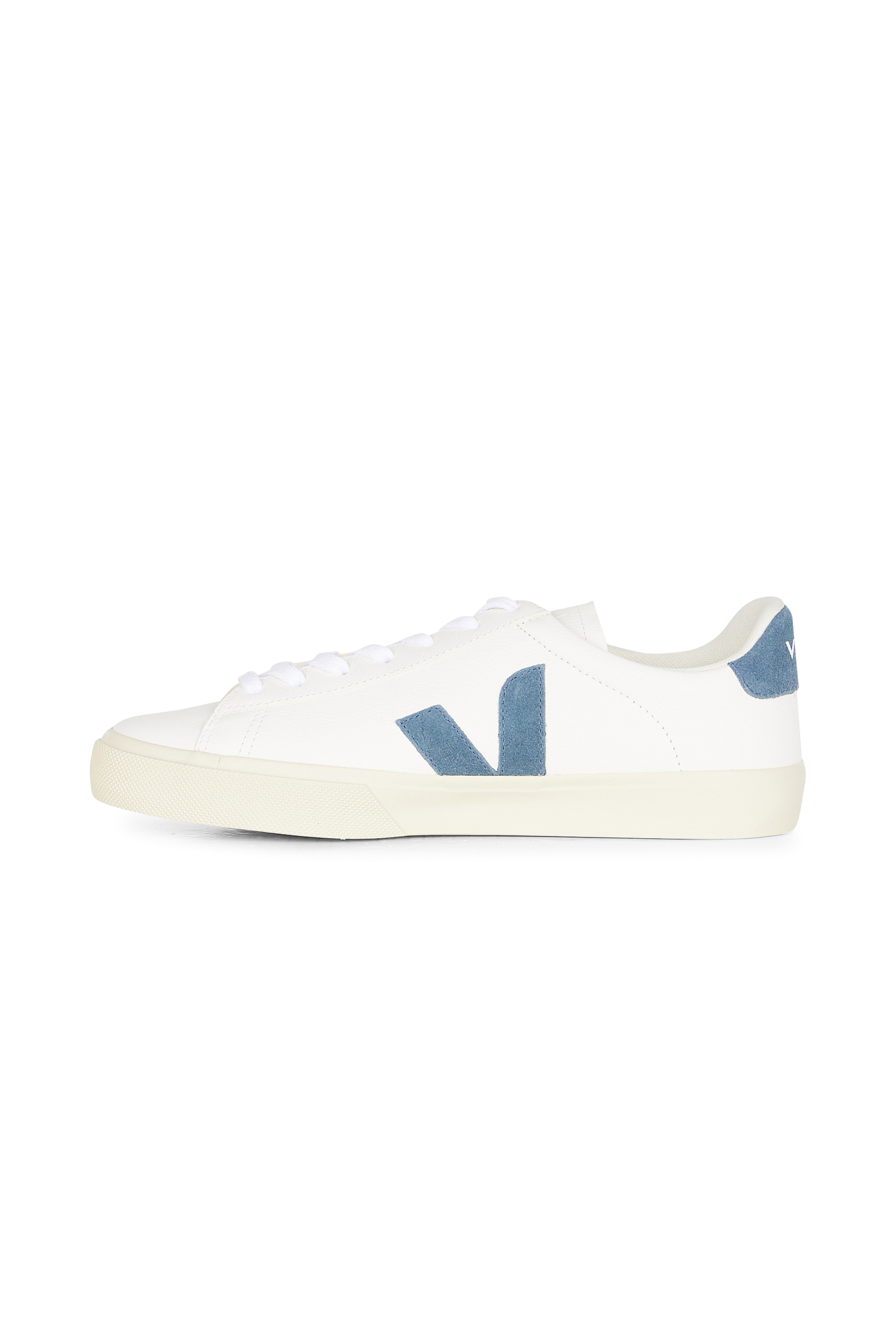 Baskets basses en cuir campo VEJA Blanc