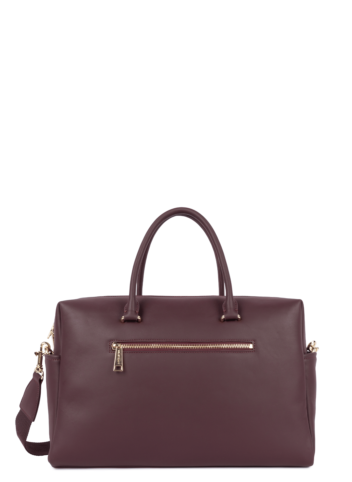 Grand sac cabas main - donna cube LANCASTER Rouge