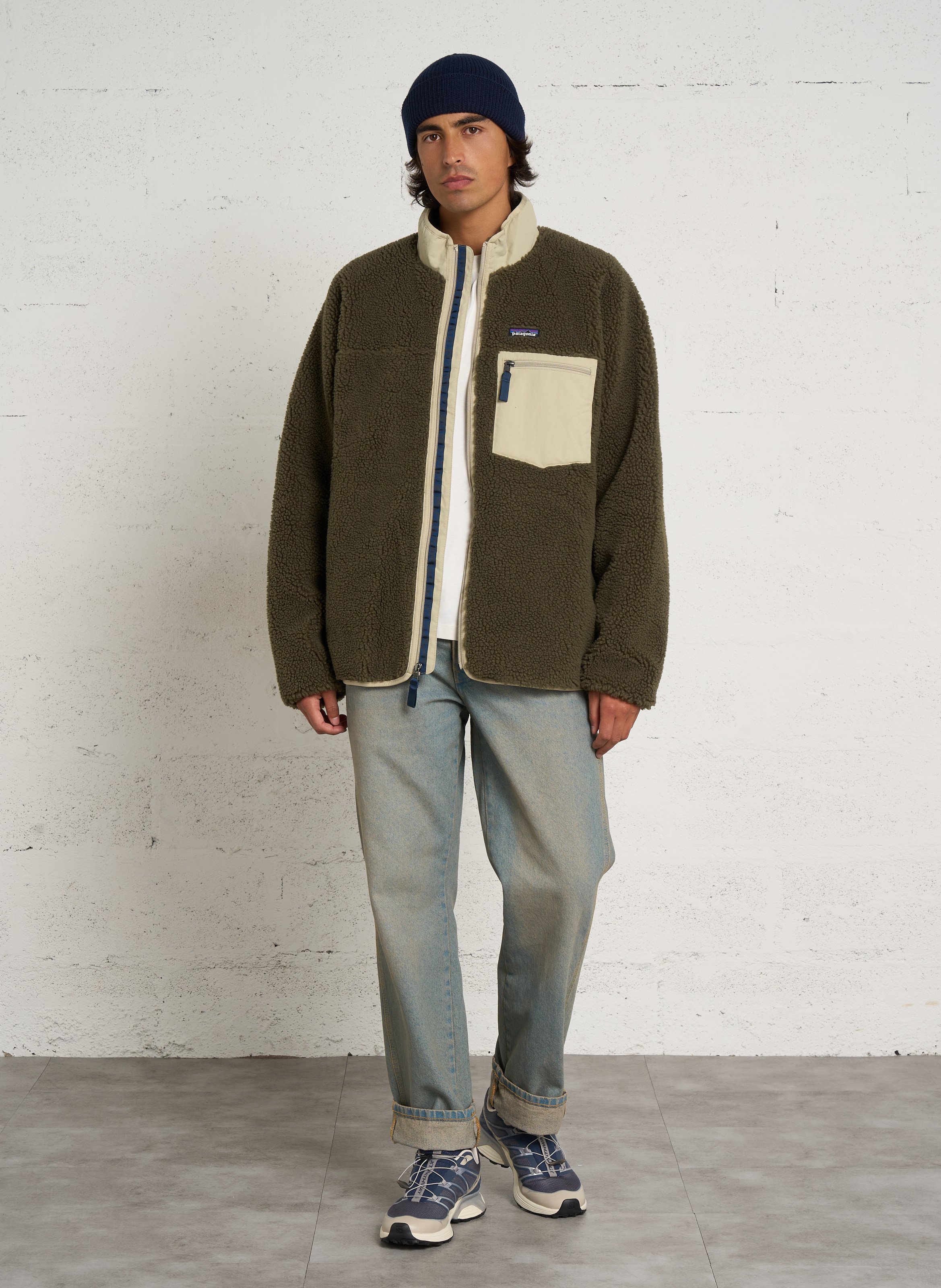 Effen vest PATAGONIA Groen