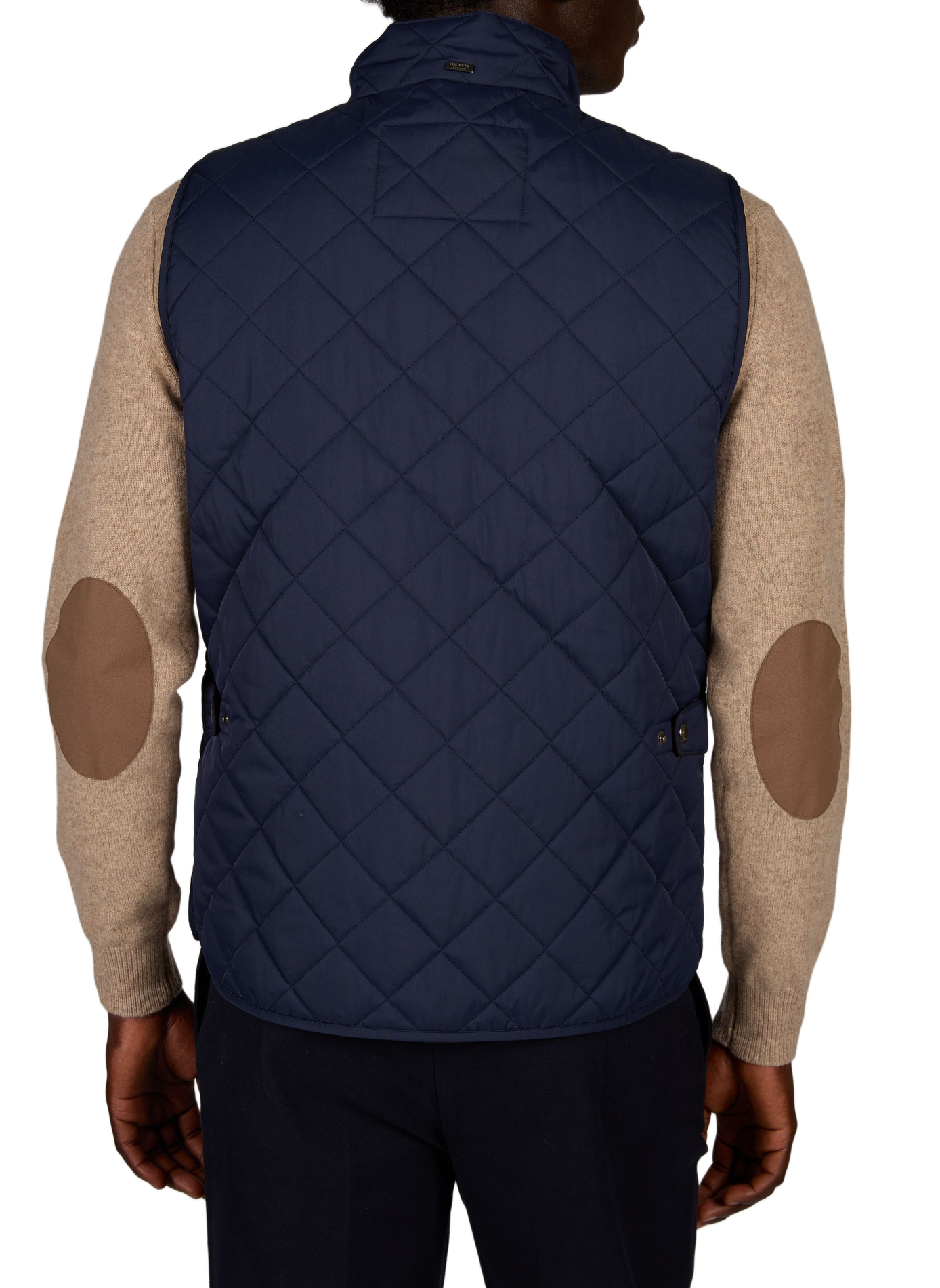 Veste droite sans manches matelassée HACKETT Bleu