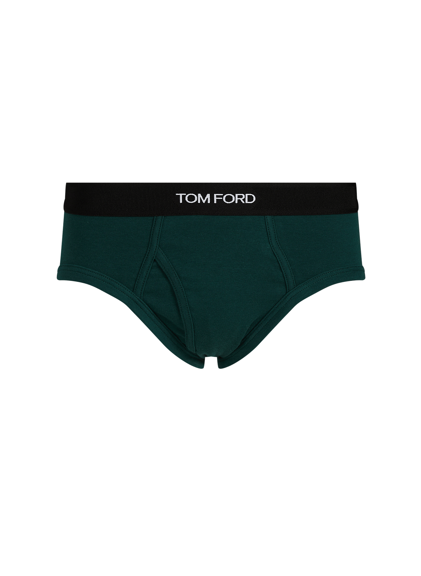 Stretch cotton kangaroo briefs BRIEF Emerald green