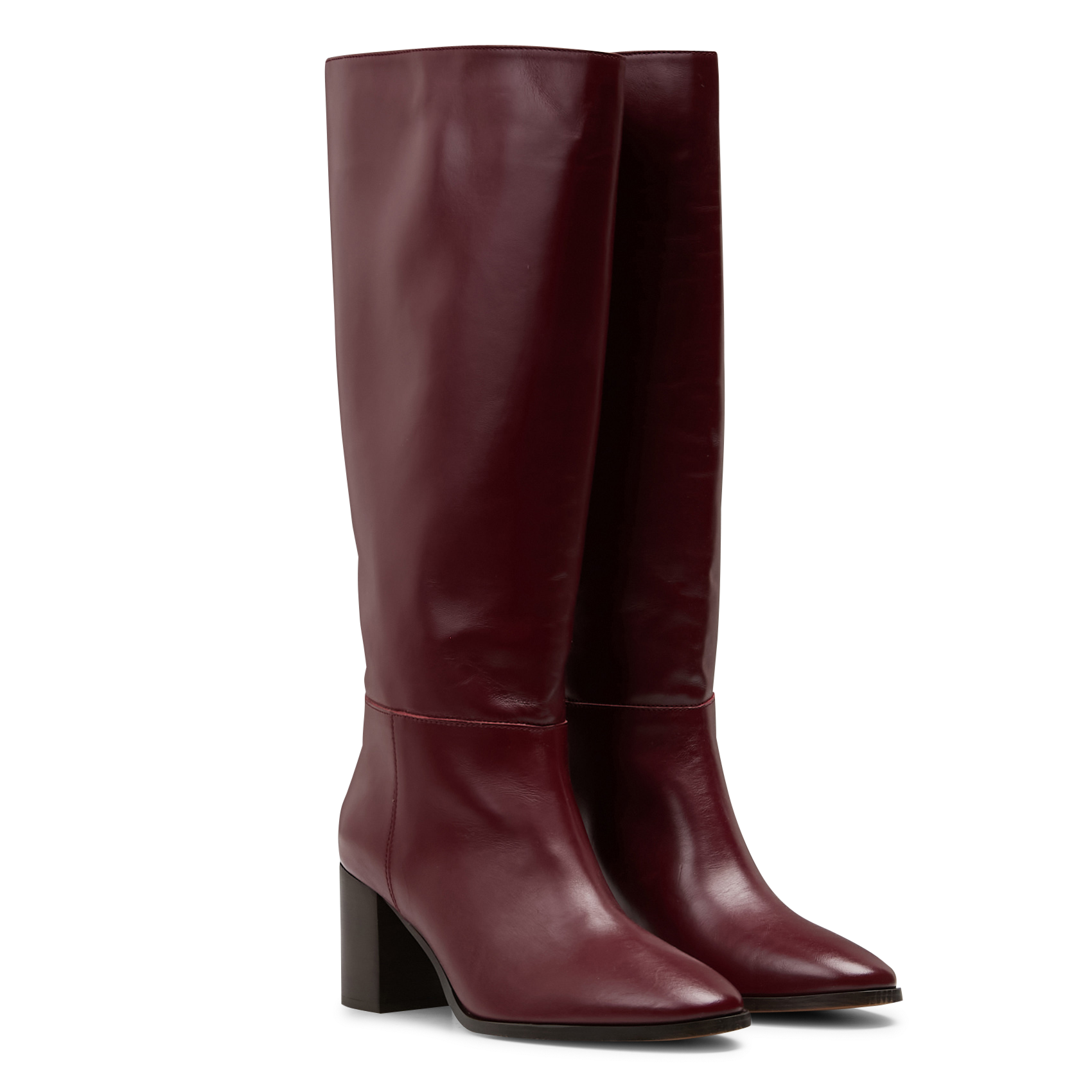 Leren laarzen LA FEE MARABOUTEE Rood