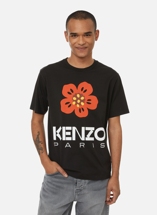 T-shirt Boke Flower en coton KENZO