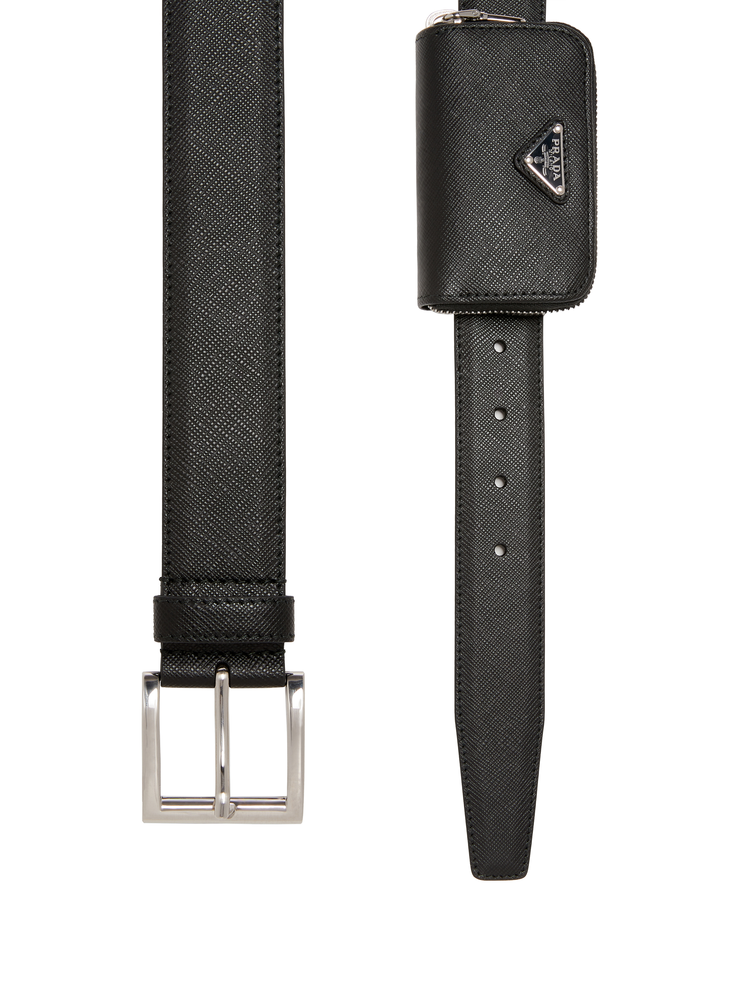 Ceinture avec porte-monnaie en cuir