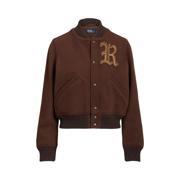 Bomber en coton et laine