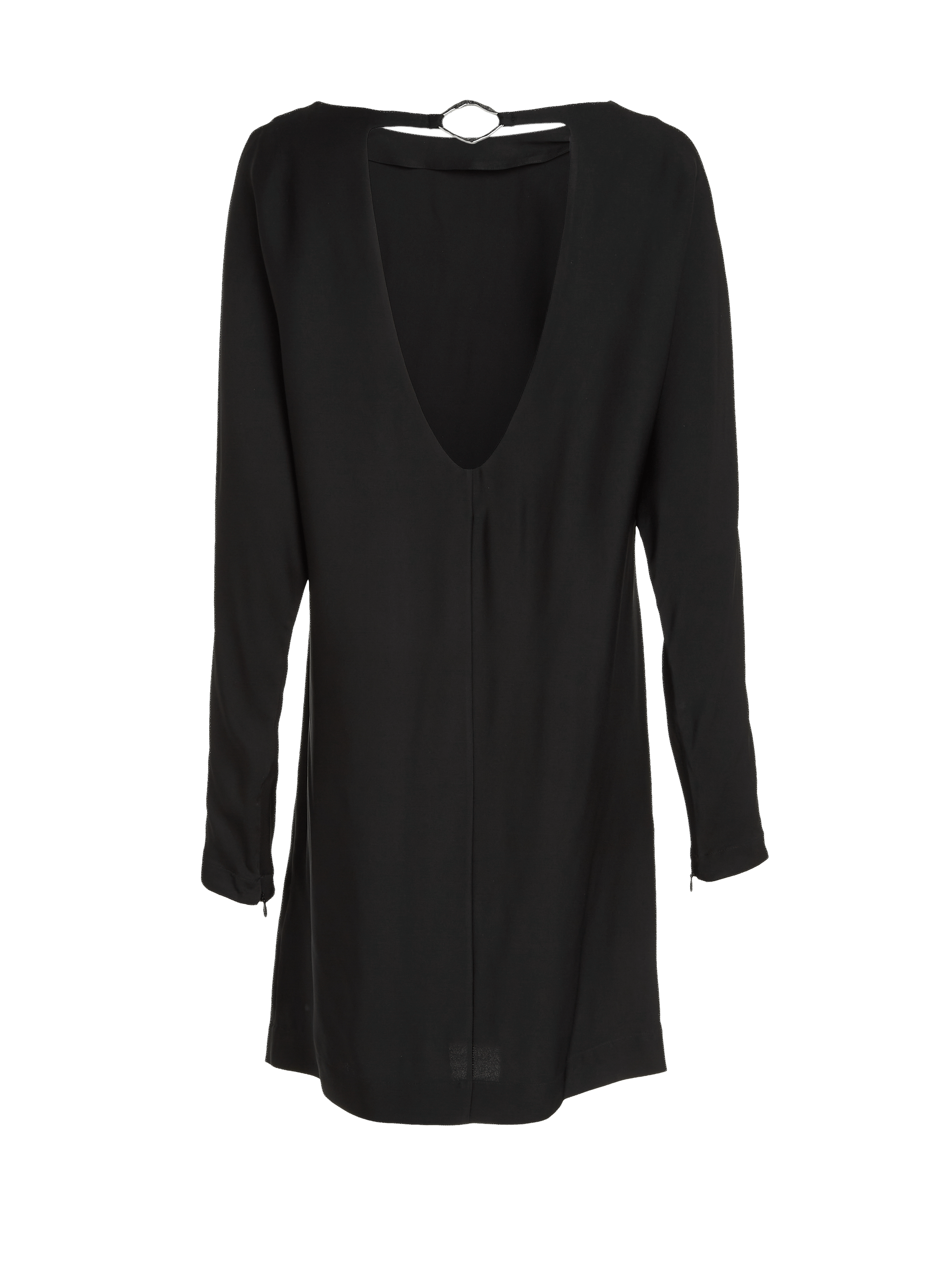 Robe courte avec un décolleté dans le dos