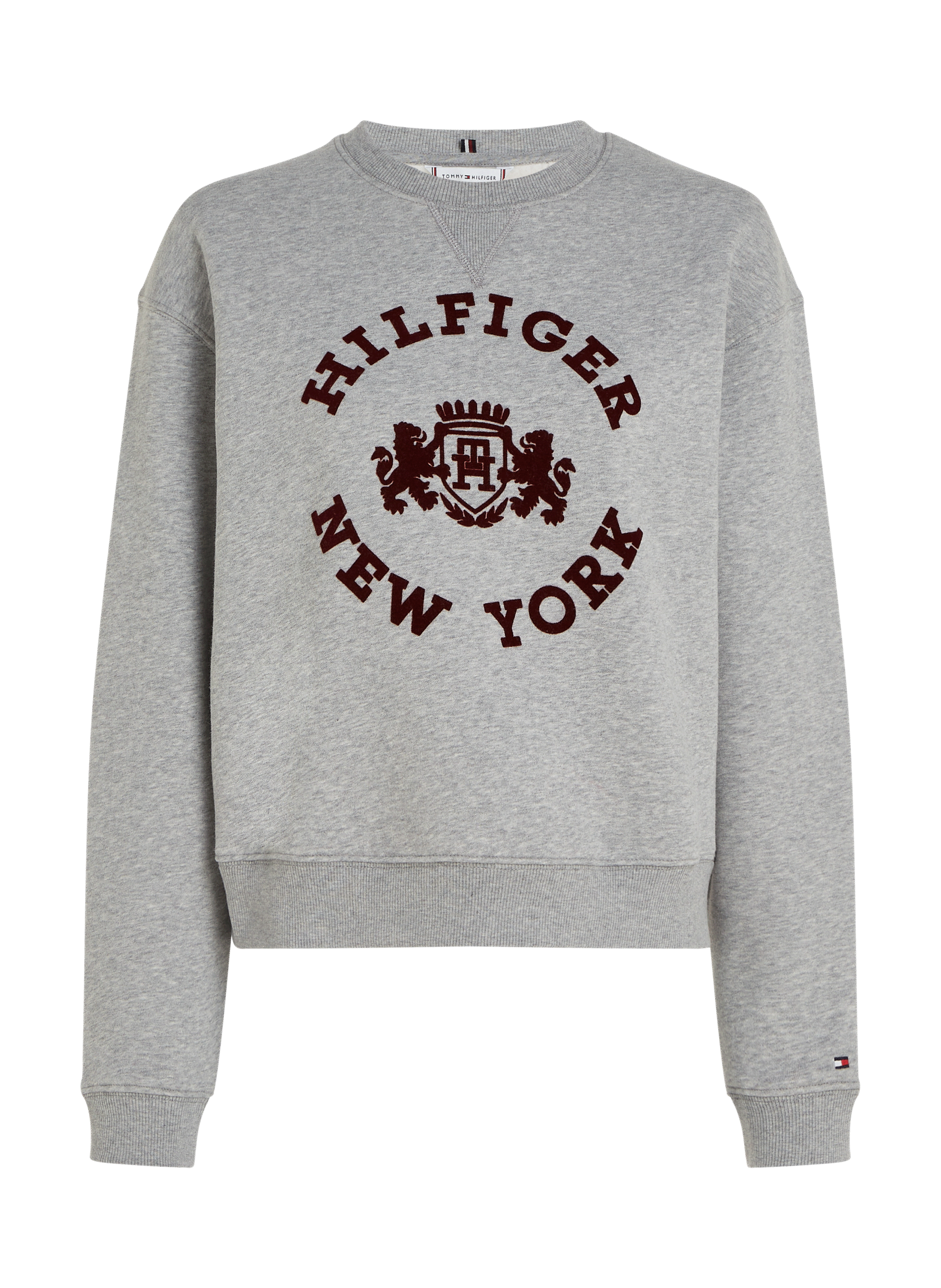 Sweatshirt en coton et polyester recyclé