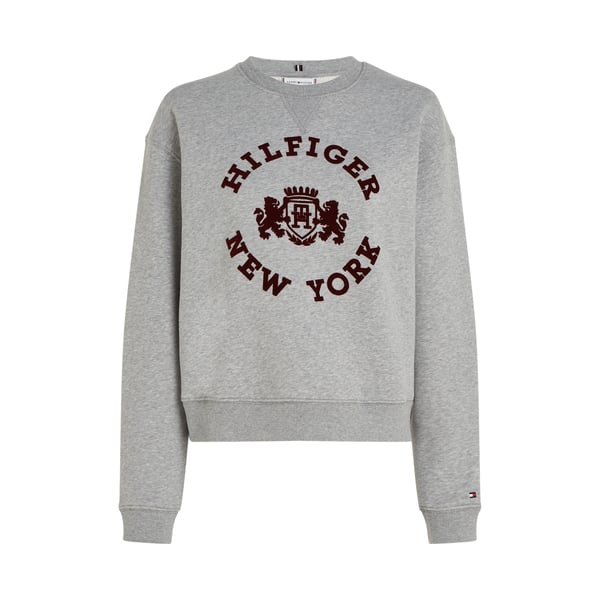 Sweatshirt en coton et polyester recyclé