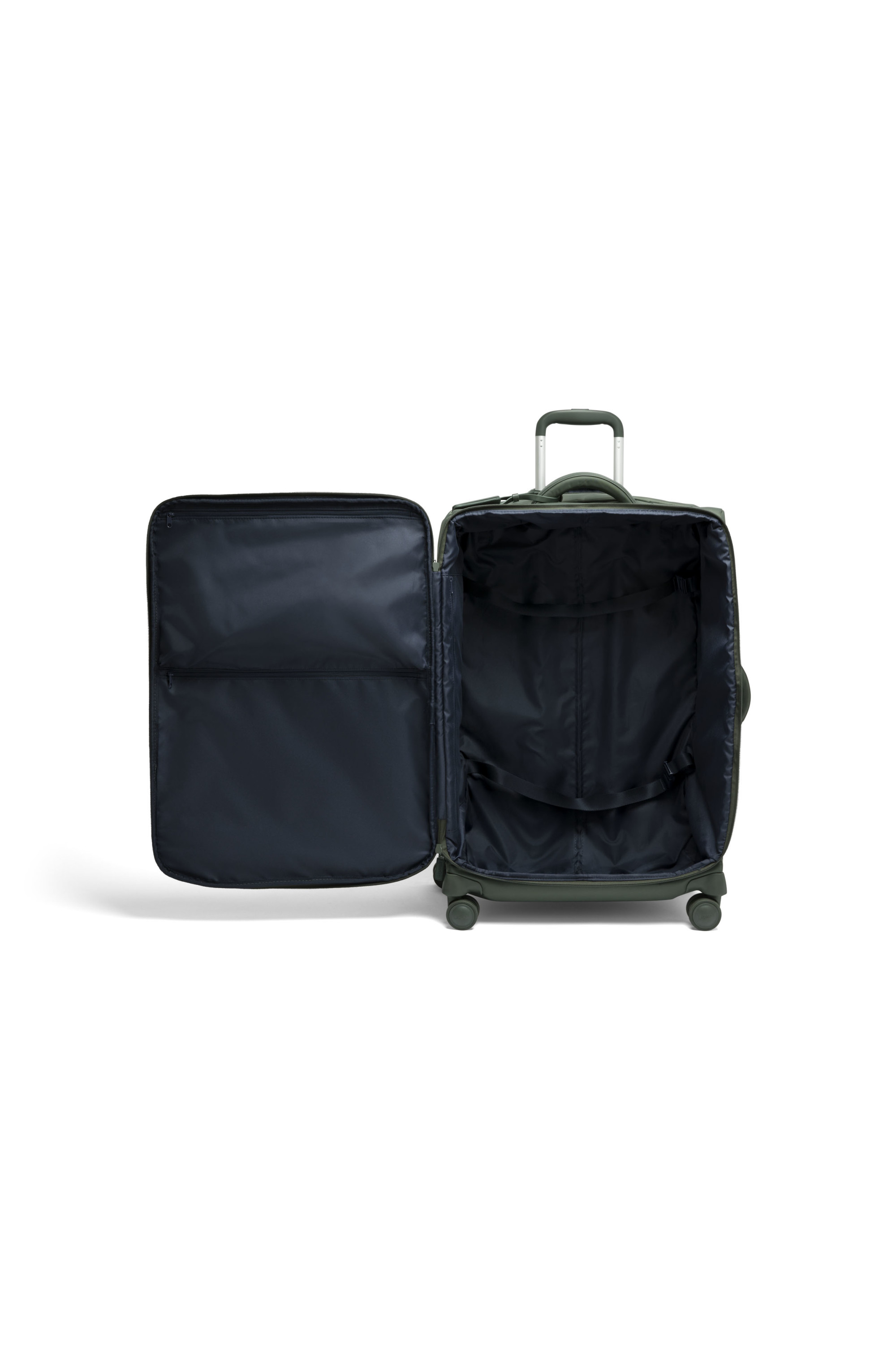 Plume valise 4 roues taille l LIPAULT PARIS Kaki