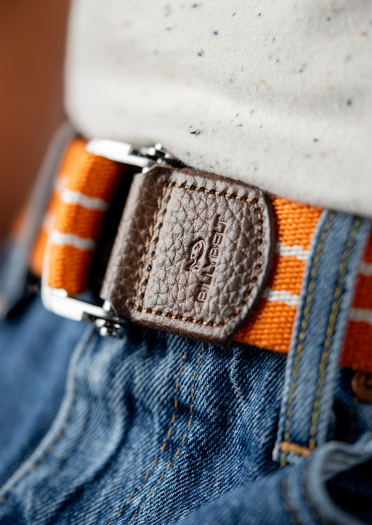 Ceinture sangle BILLYBELT Orange