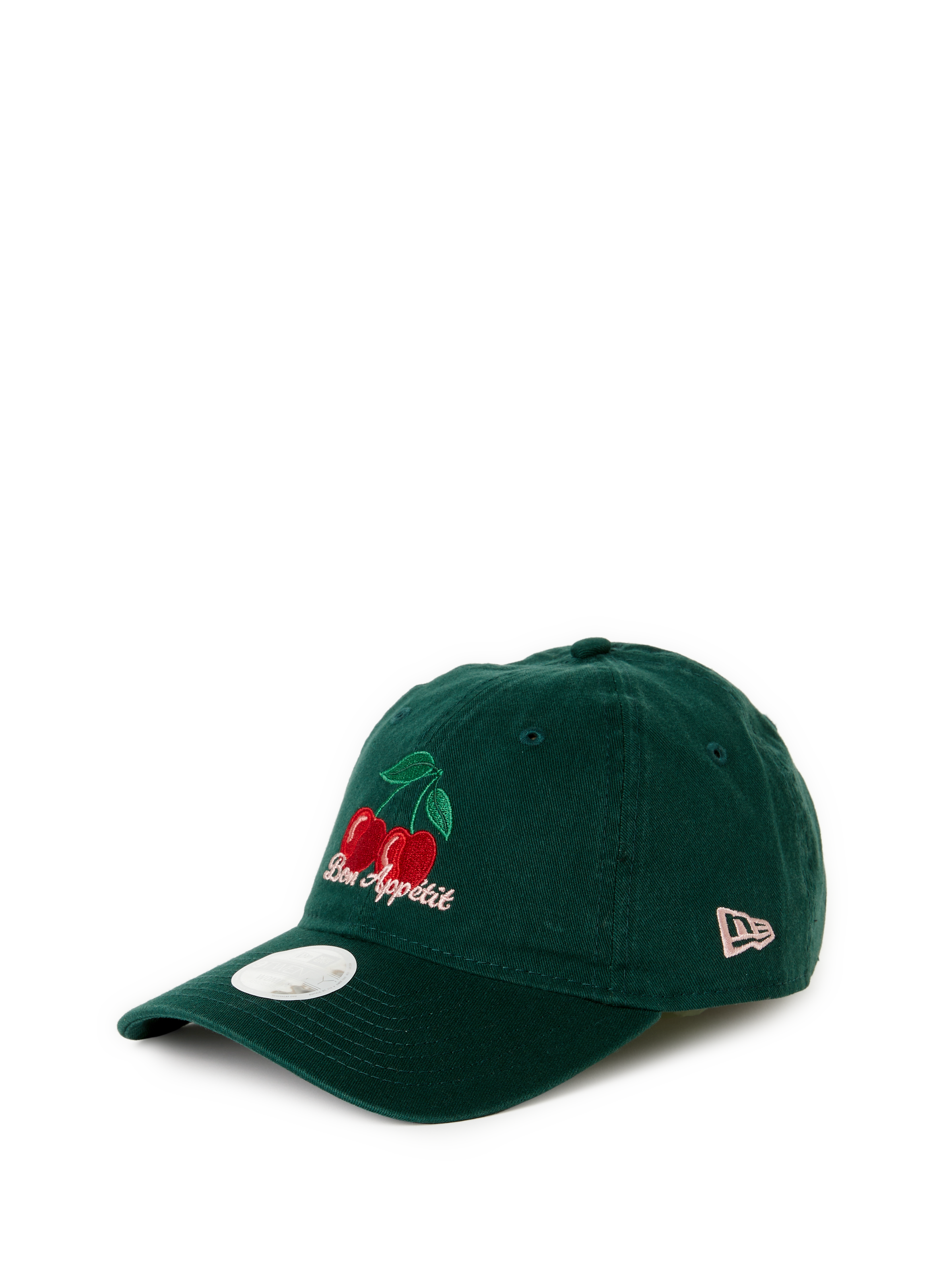 Casquette brodé en coton NEW ERA Vert