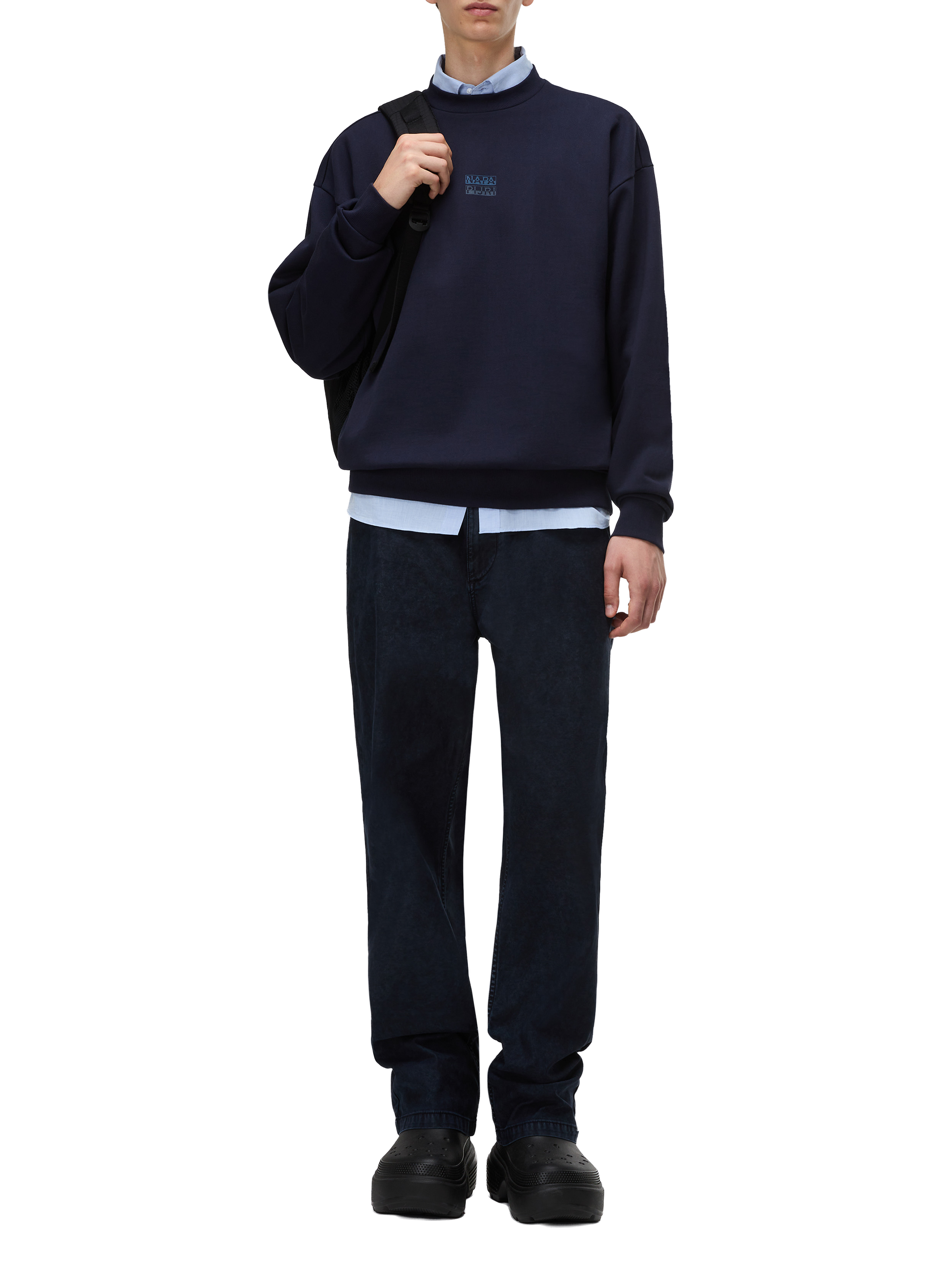 Logo sweatshirt NAPAPIJRI Blue