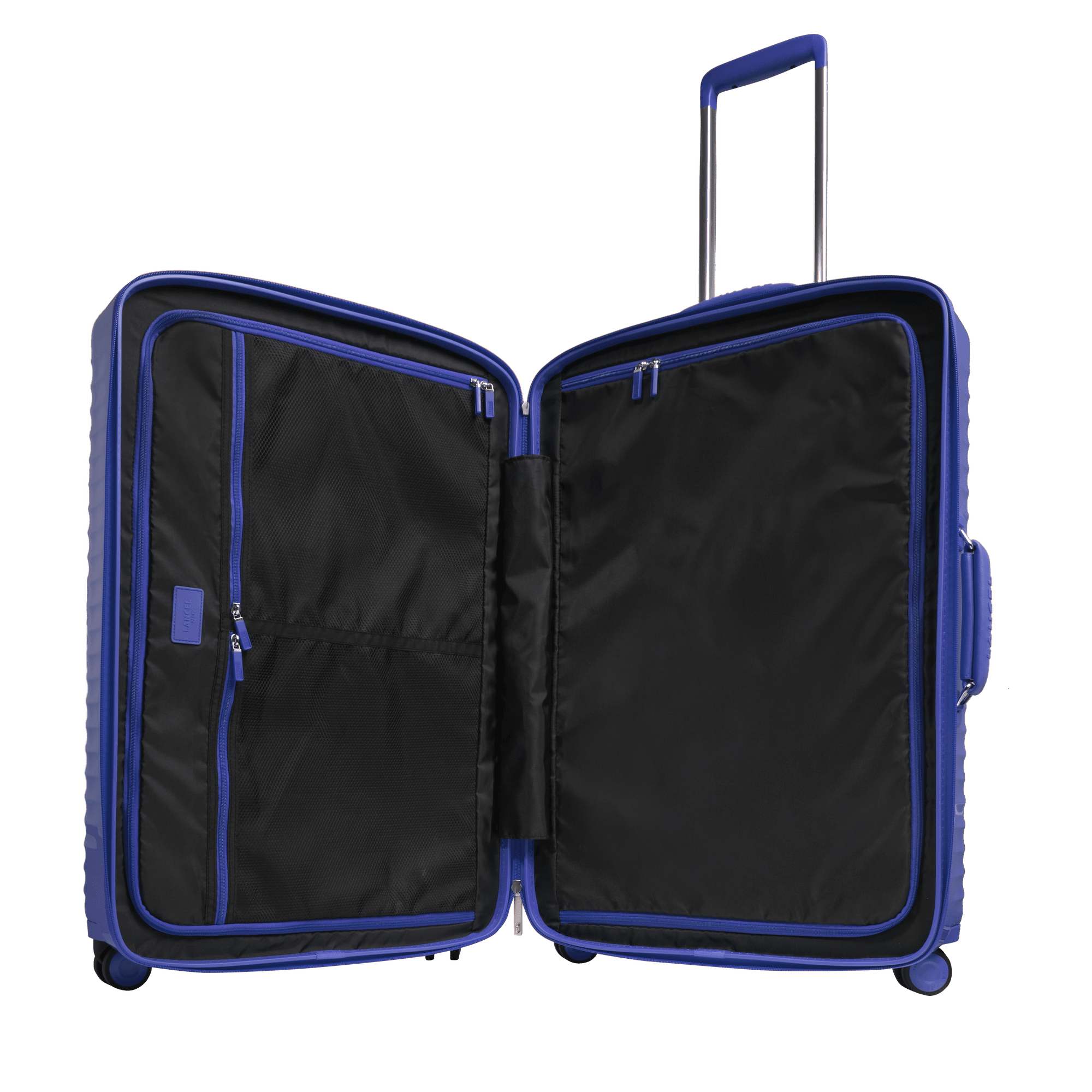 Valise large 4 roues atlas de lancel en polycarbonate LANCEL Bleu