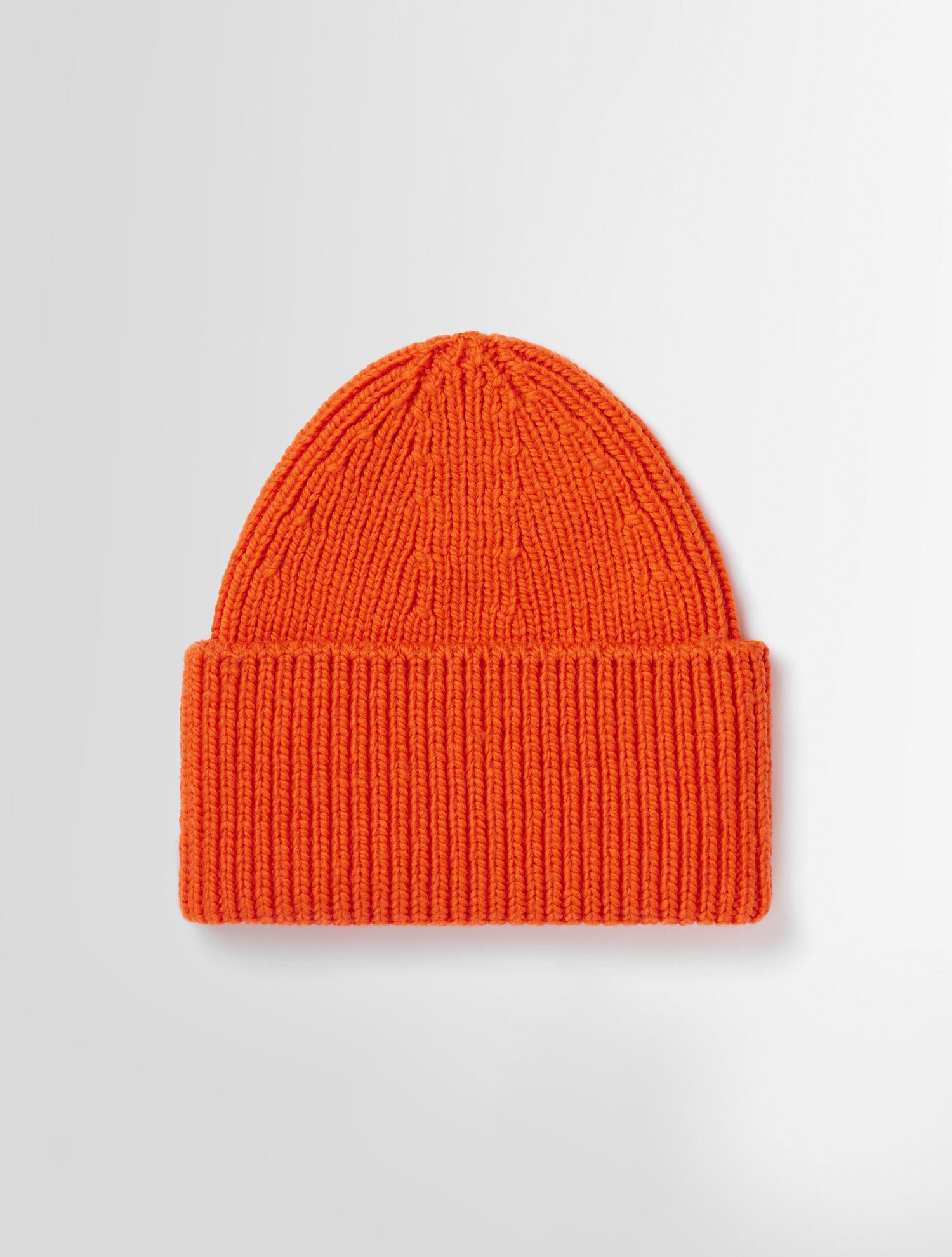 Bonnet knit beanie coupe regular FUSALP Orange