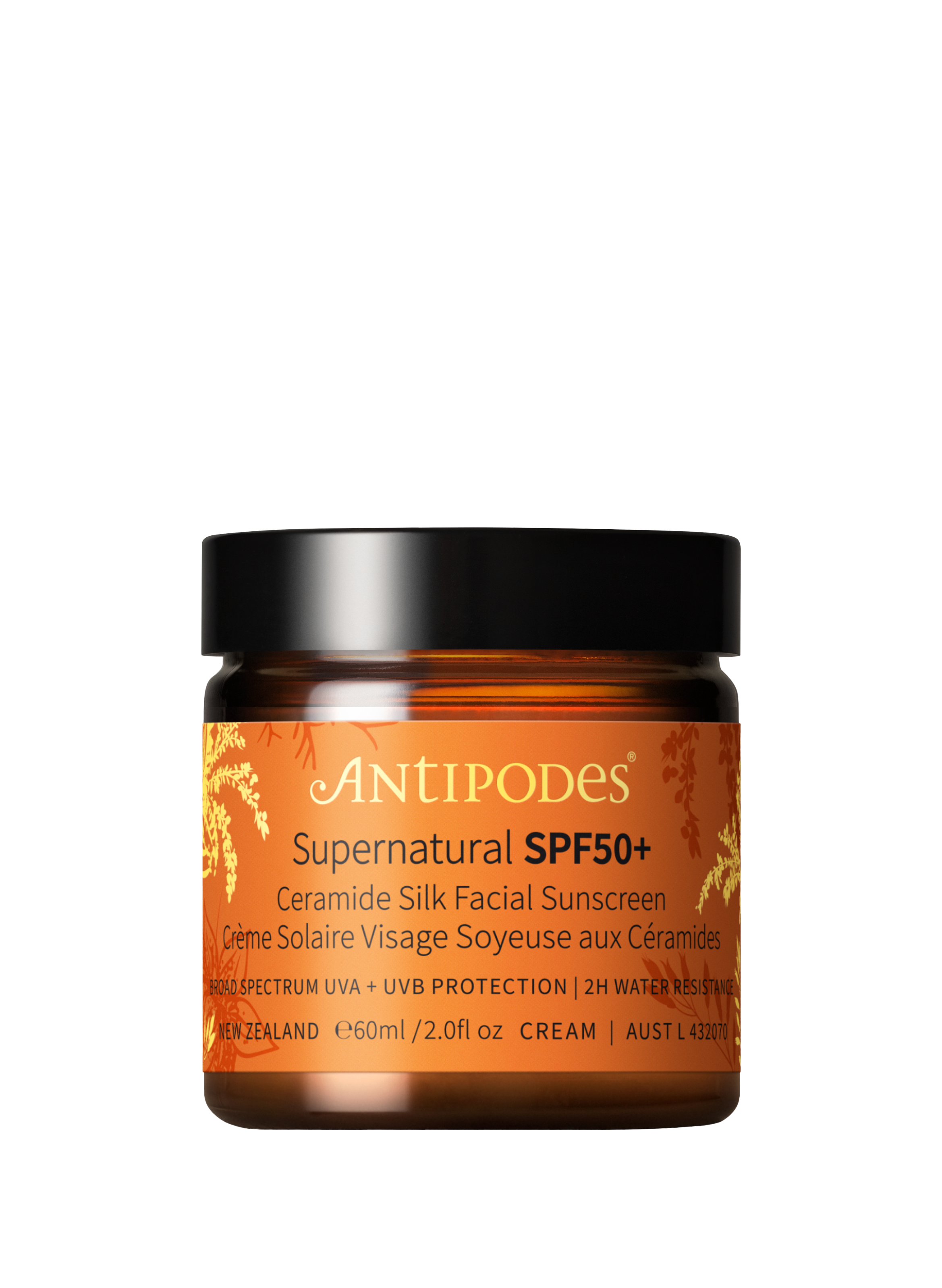 ANTIPODES Antipodes Supernatural SPF50+ Silky Face Sunscreen with Ceramides No color