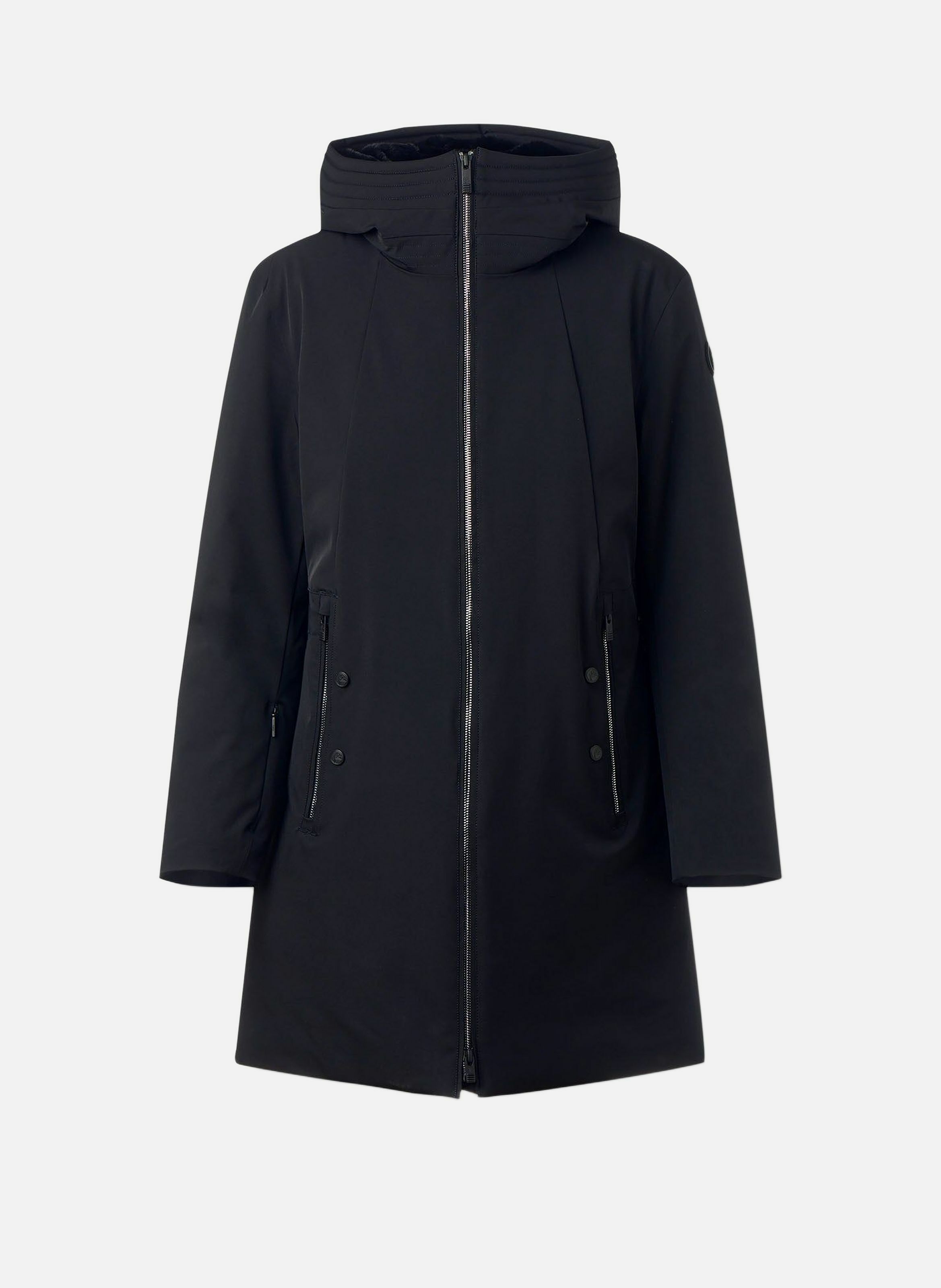 Manteau misha col montant coupe regular FUSALP Bleu