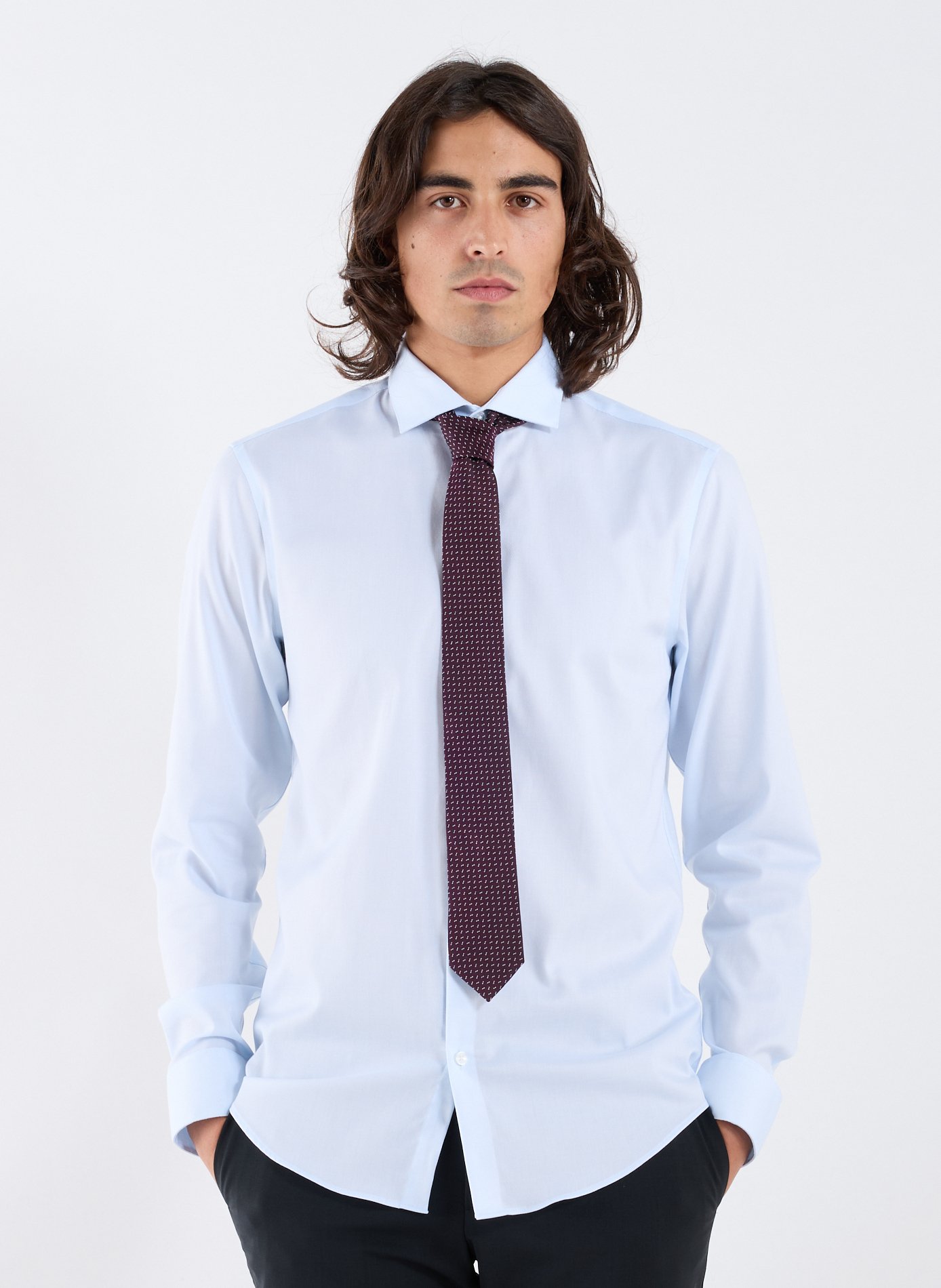 Printed Tie CALVIN KLEIN Red