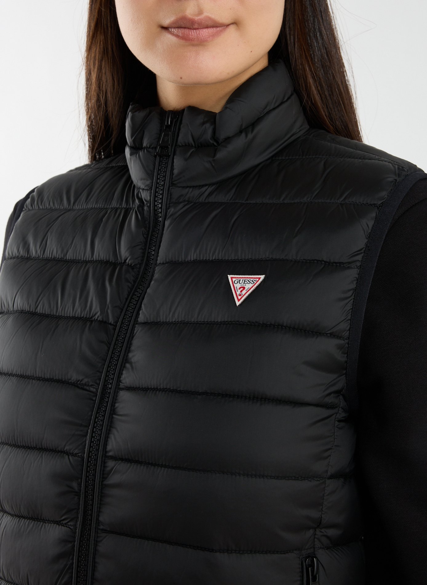 Veste matelassée sans manches GUESS Noir