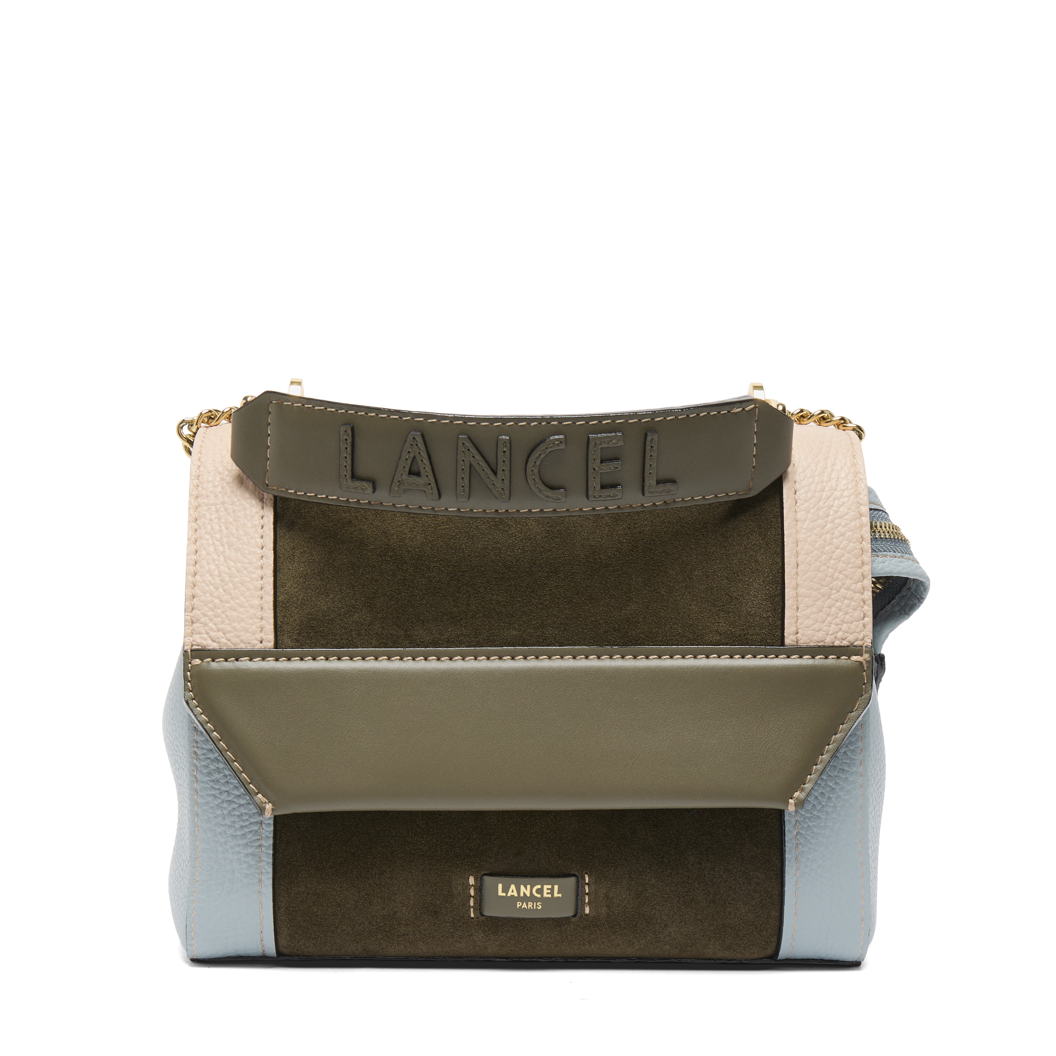 Sac rabat m ninon de lancel en cuir LANCEL Vert