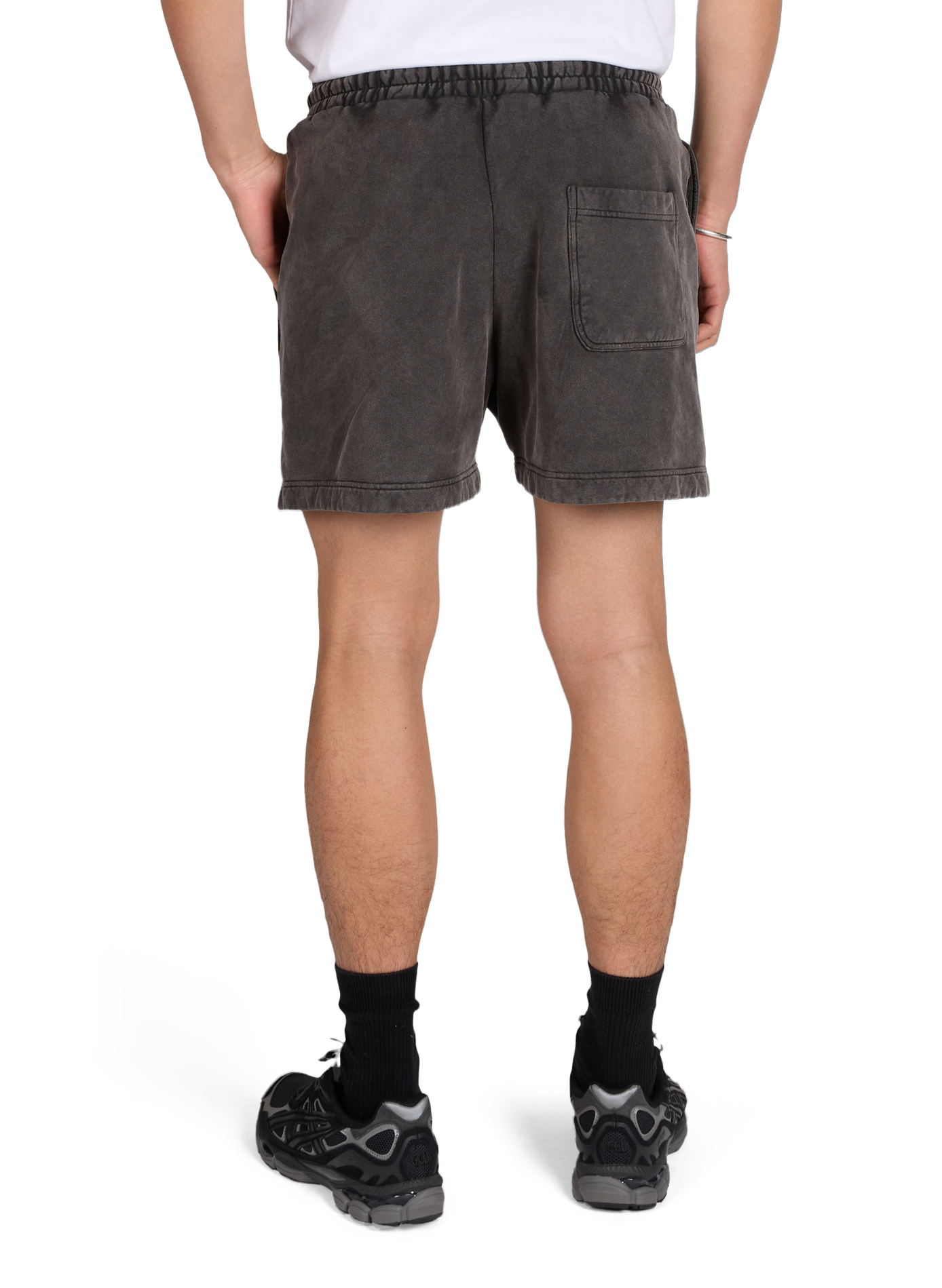 Swim shorts Nomade embroidered in cotton MOUTY Black