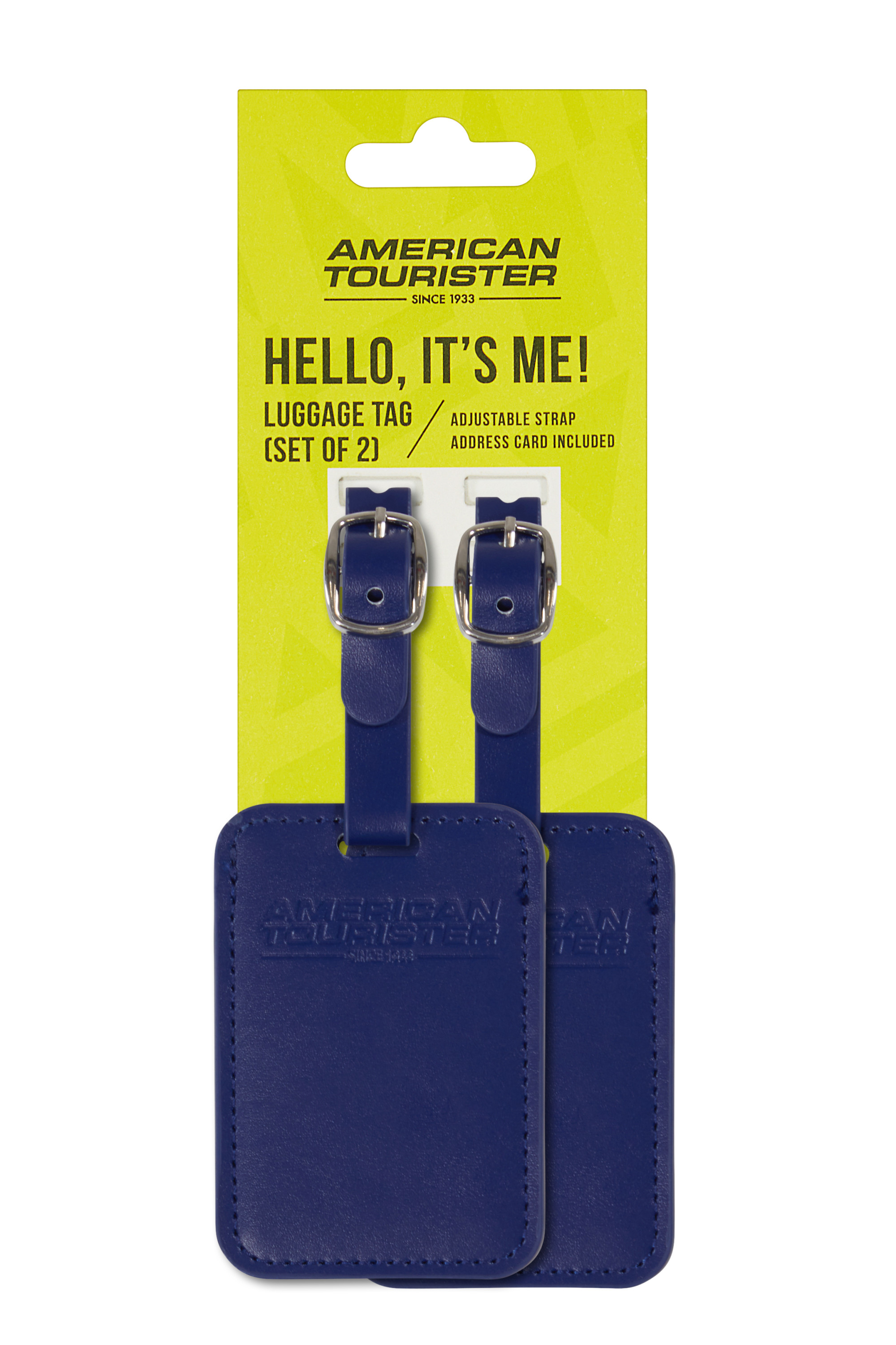 Étiquette bagages taille s AMERICAN TOURISTER Bleu
