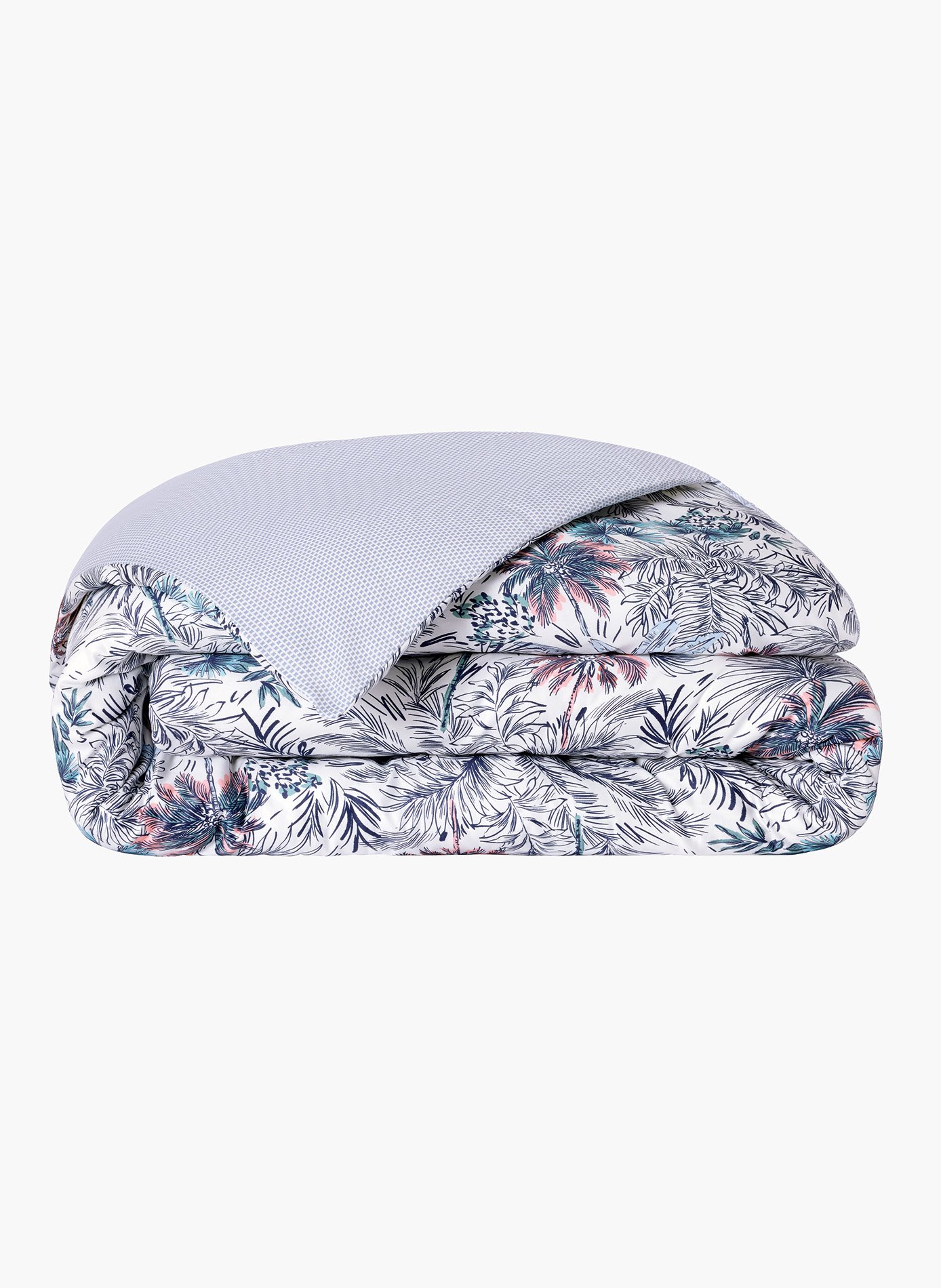 Housse de couette vue mer ANNE DE SOLENE Bleu