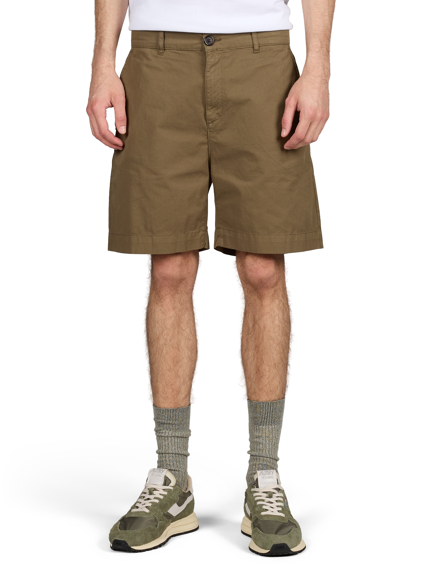 Pantaloni diritti Dimitri in cotone LAFAURIE Kaki