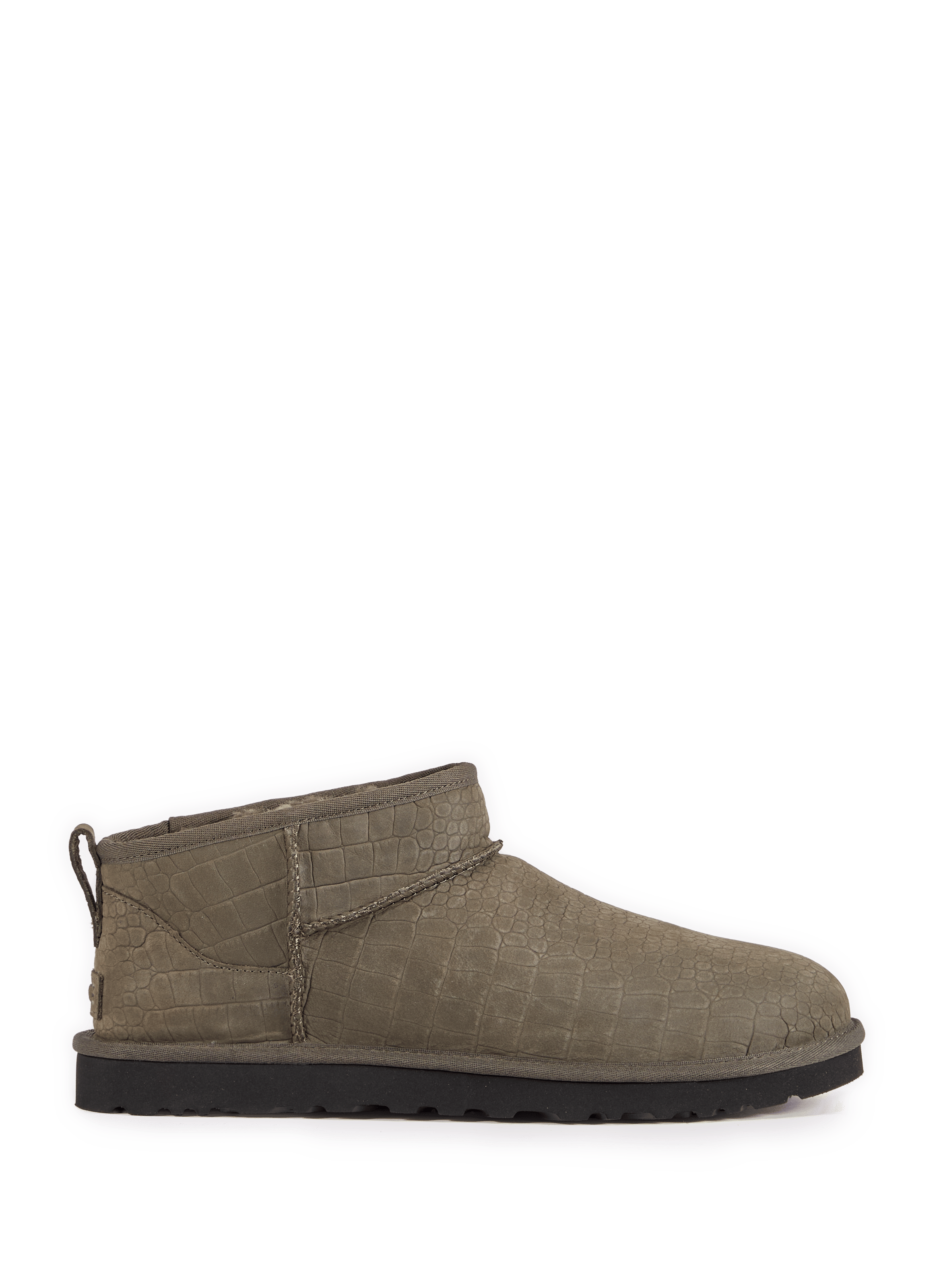 Boots Classic Ultra Mini imprimé crocodile UGG Marron