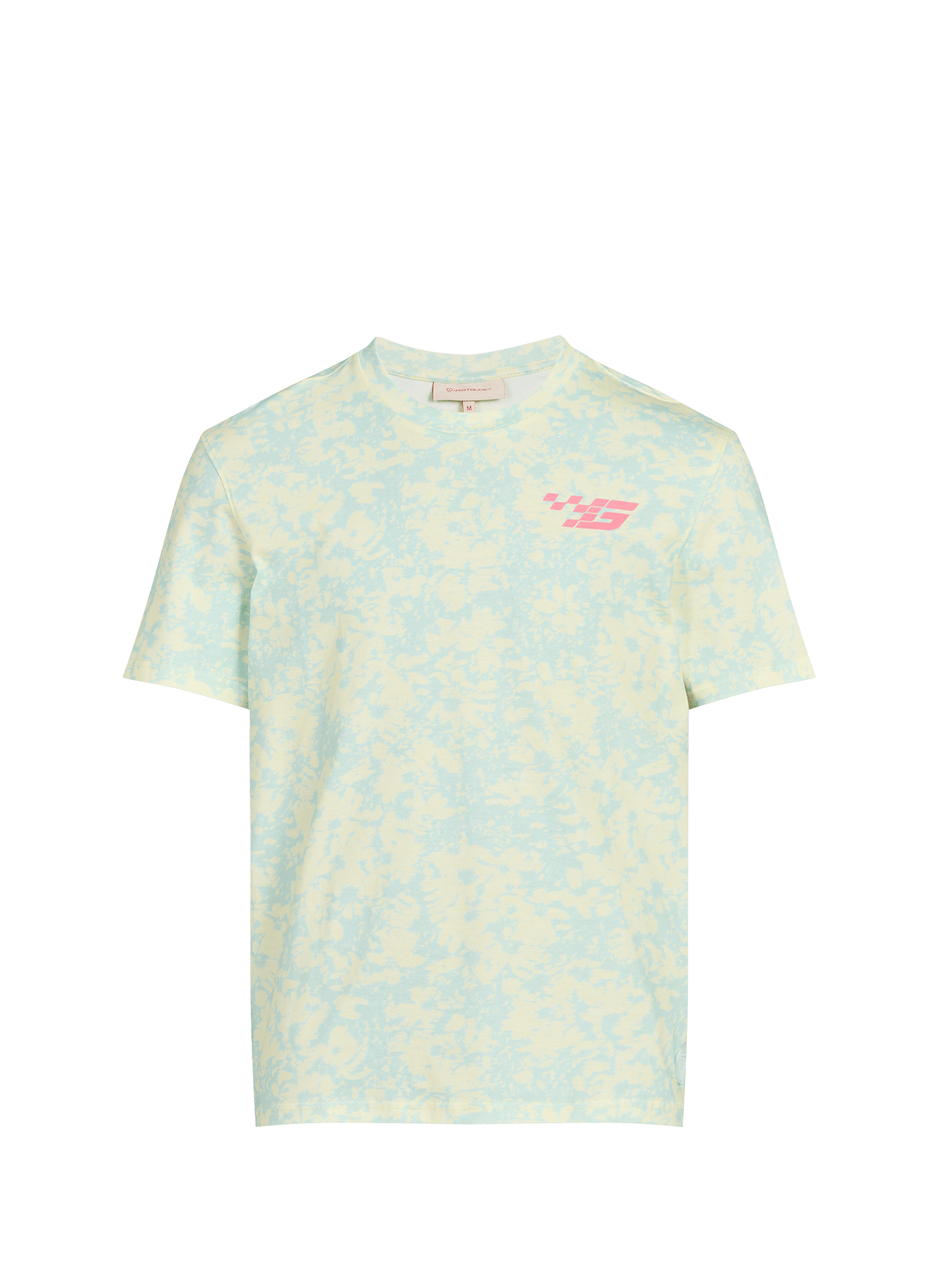 T-shirt droit imprimé en coton GERTRUDE ET GASTON Vert