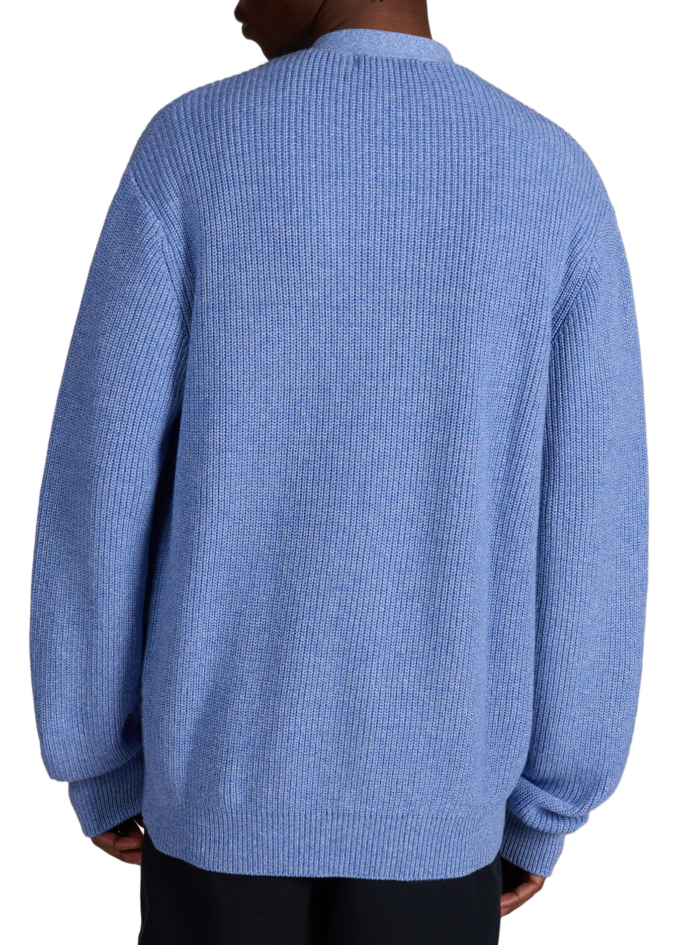 Gilet Poirée patch coeur en coton MAISON LABICHE Bleu