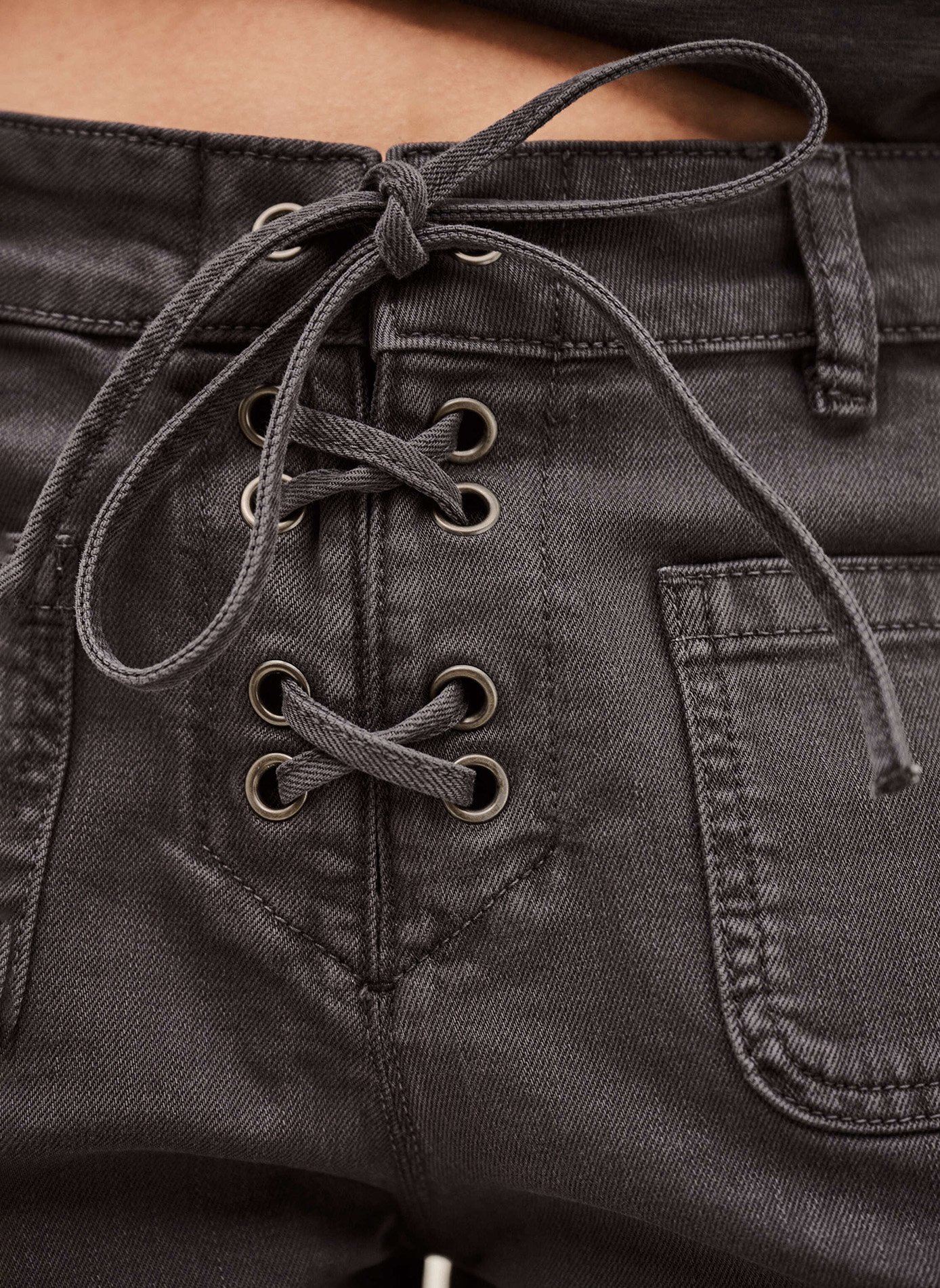 Short droit en coton mélangé reno BA&SH Noir