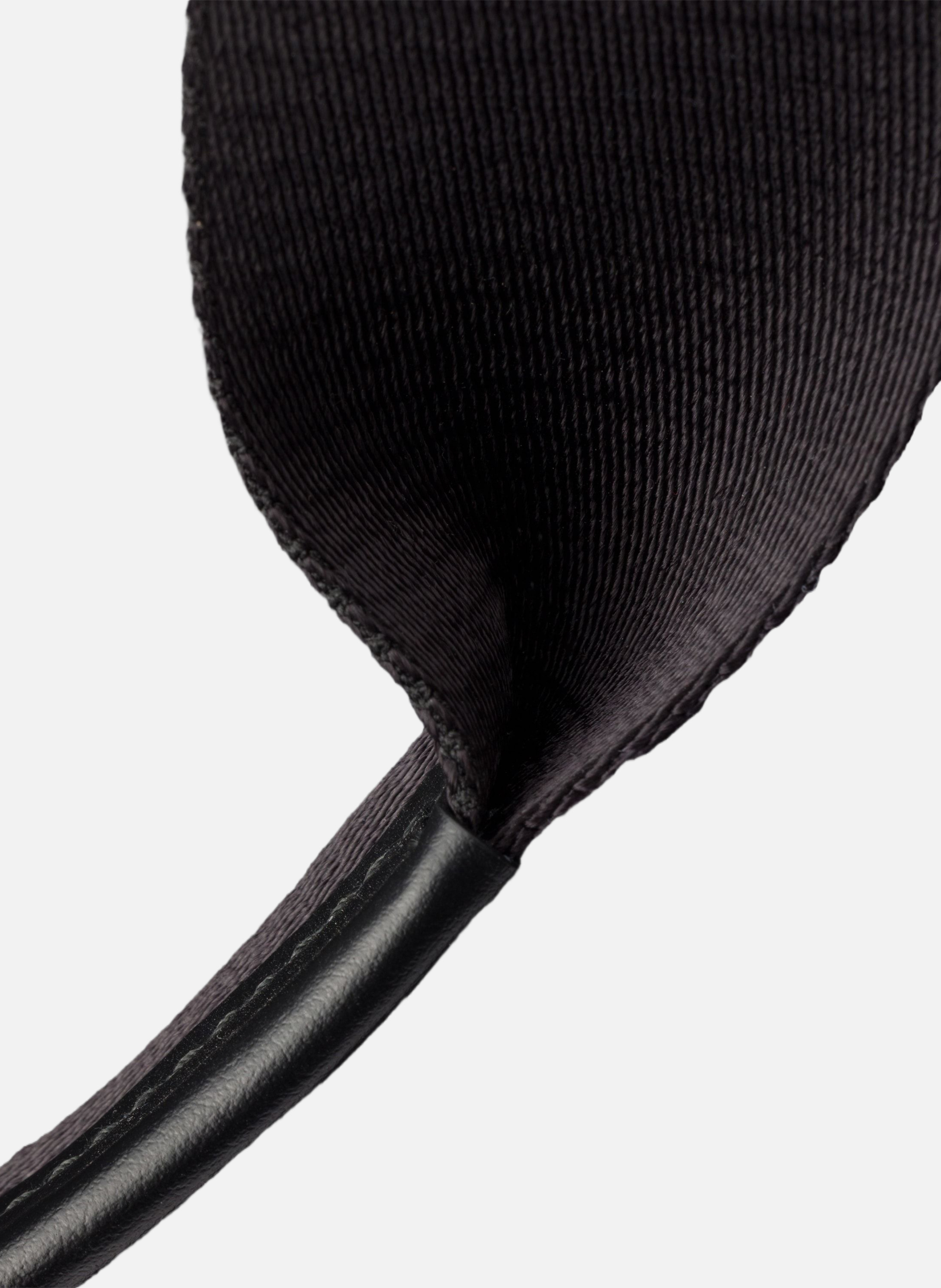 Sac cabas prada explore en re-nylon et cuir PRADA Noir