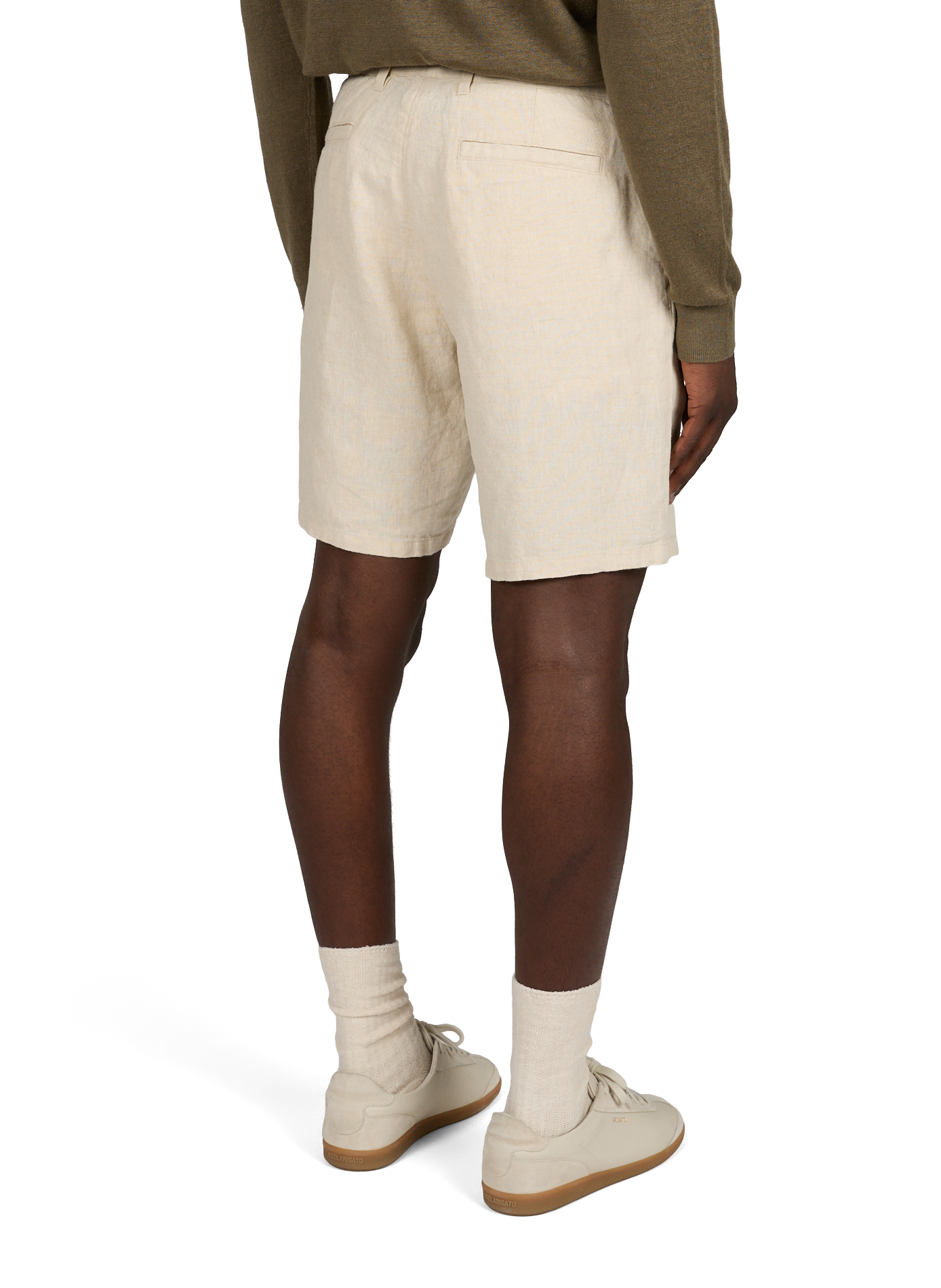 Short droit en lin NN.07 Beige