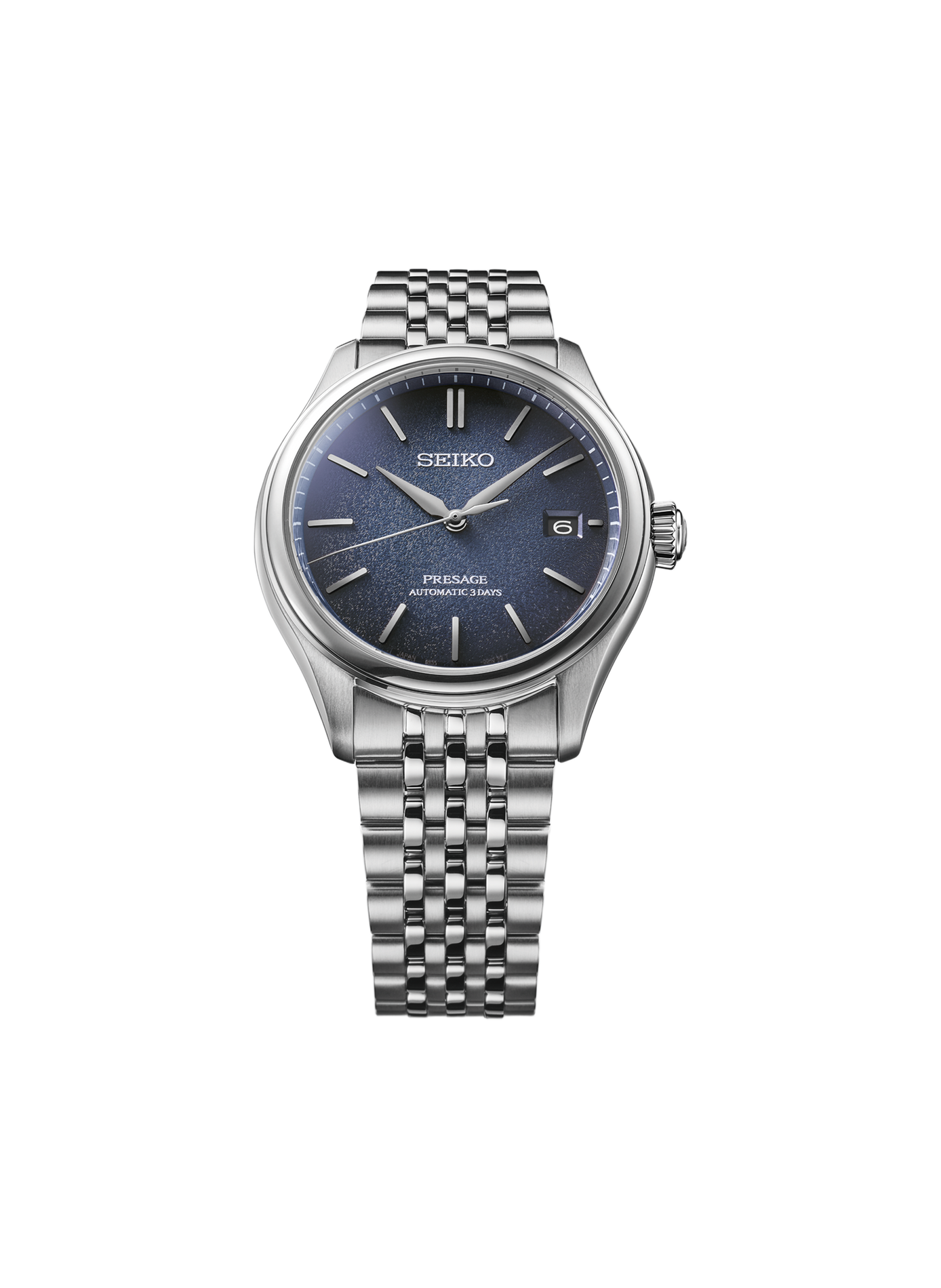Montre automatique Presag en acier inoxydable